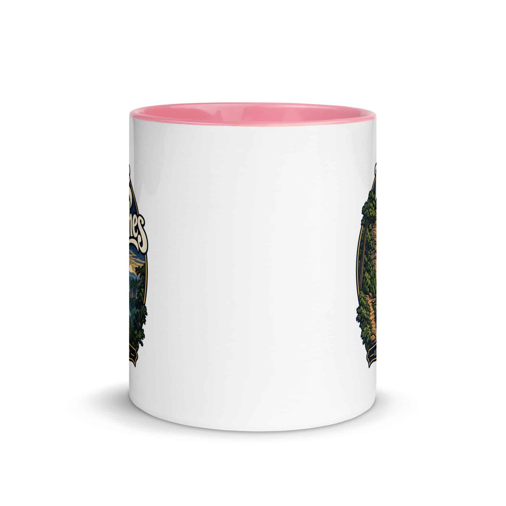Red River Gorge Color Inside Coffee Mug: I Came for the Arches, Woodland Scenic Lettering