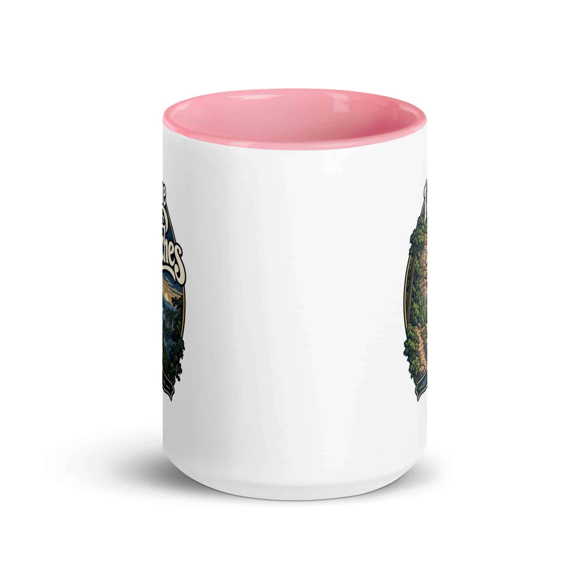 Red River Gorge Color Inside Coffee Mug: I Came for the Arches, Woodland Scenic Lettering
