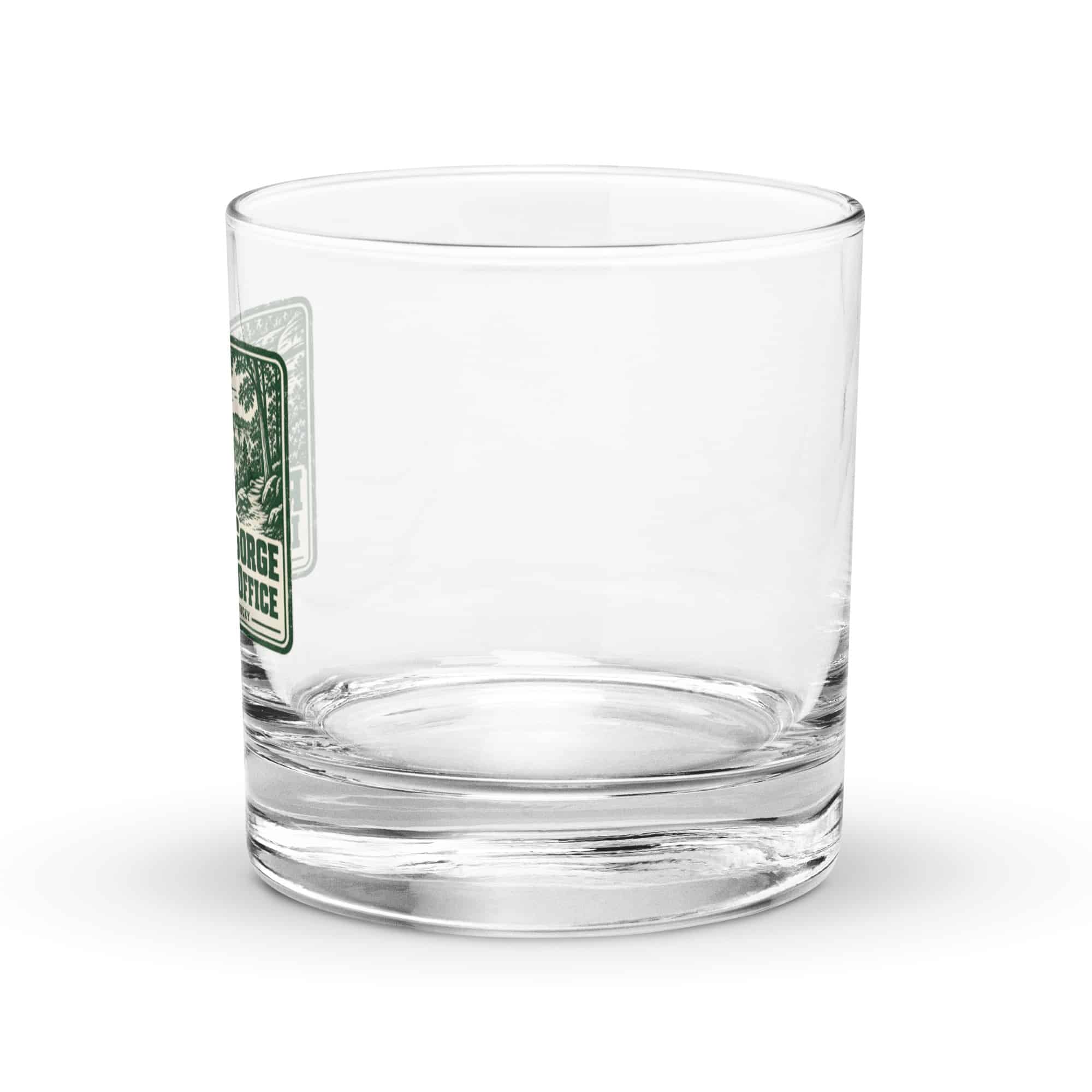 Red River Gorge Rocks Glass: Red River Gorge Is My Out-of-Office, Forest Ink Stamp
