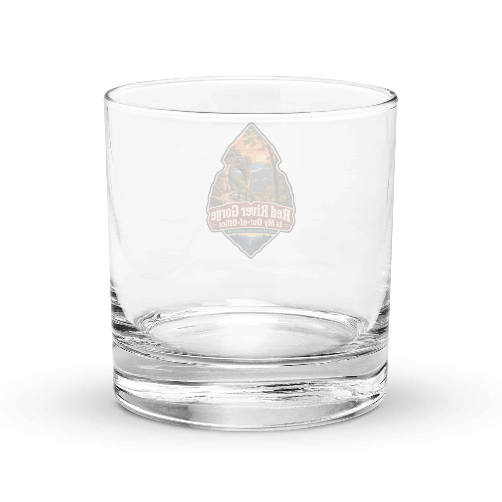 Red River Gorge Rocks Glass: Red River Gorge Is My Out-of-Office, Scenic Shield Badge