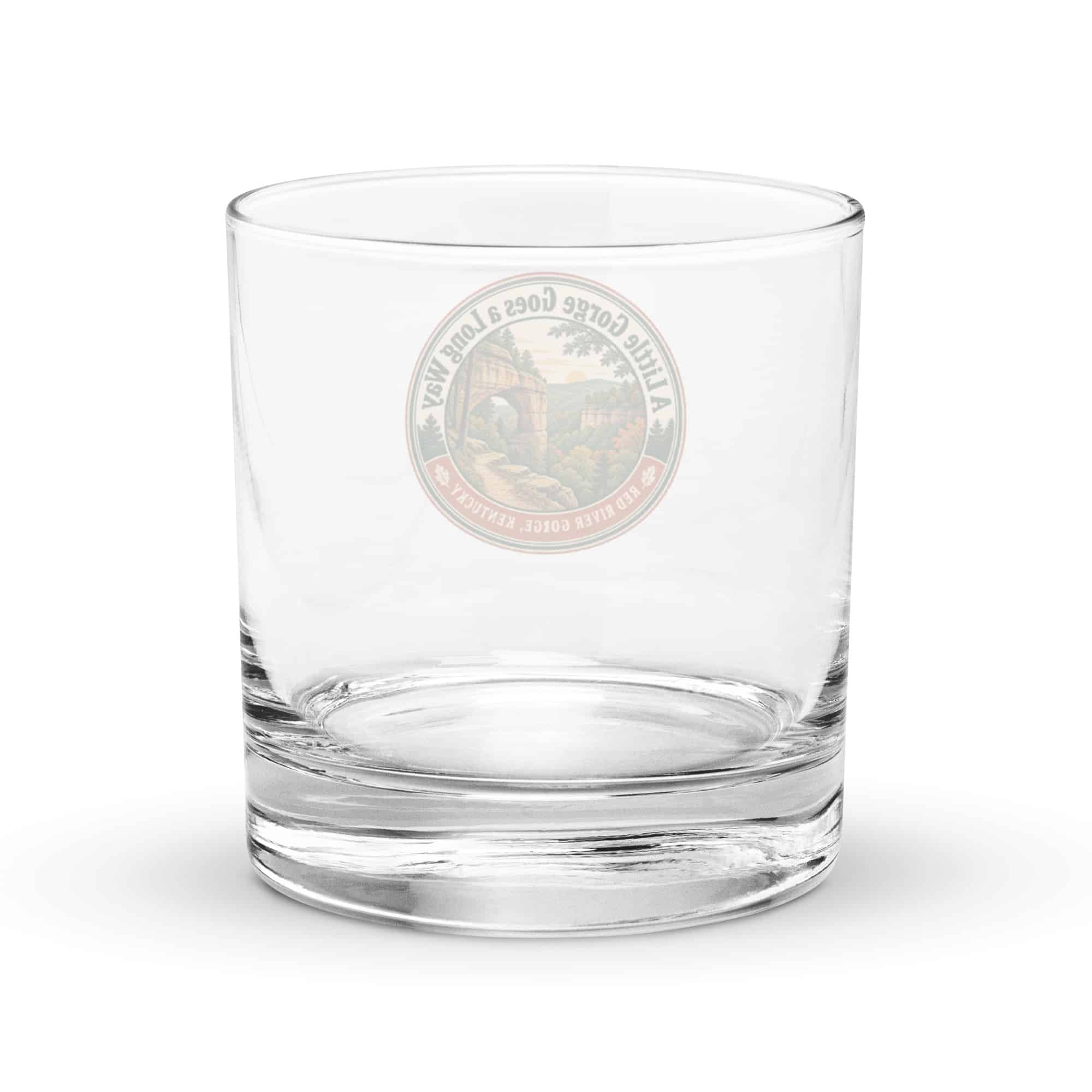 Red River Gorge Rocks Glass: A Little Gorge Goes a Long Way, Vintage Round Badge