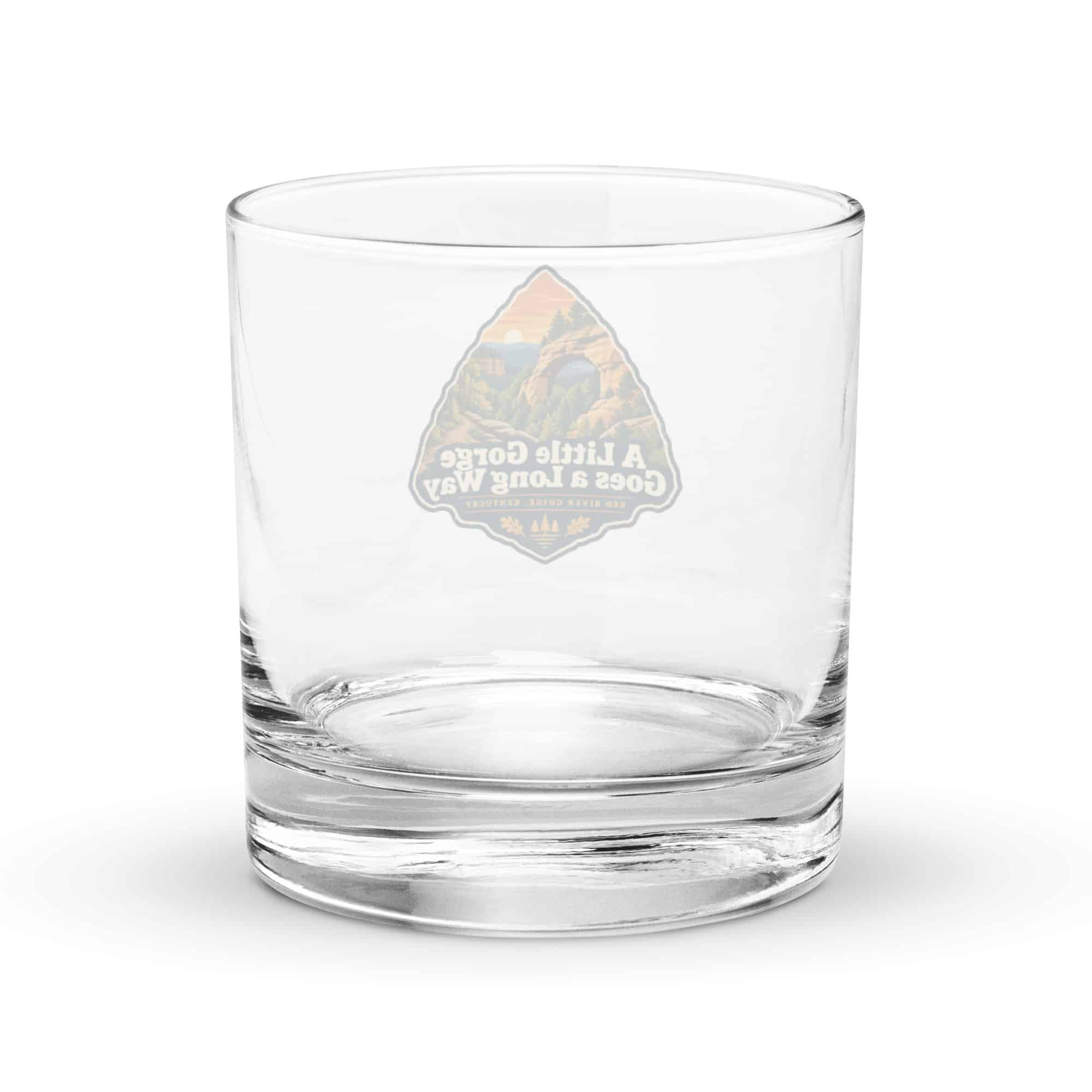 Red River Gorge Rocks Glass: A Little Gorge Goes a Long Way, Scenic Shield Badge