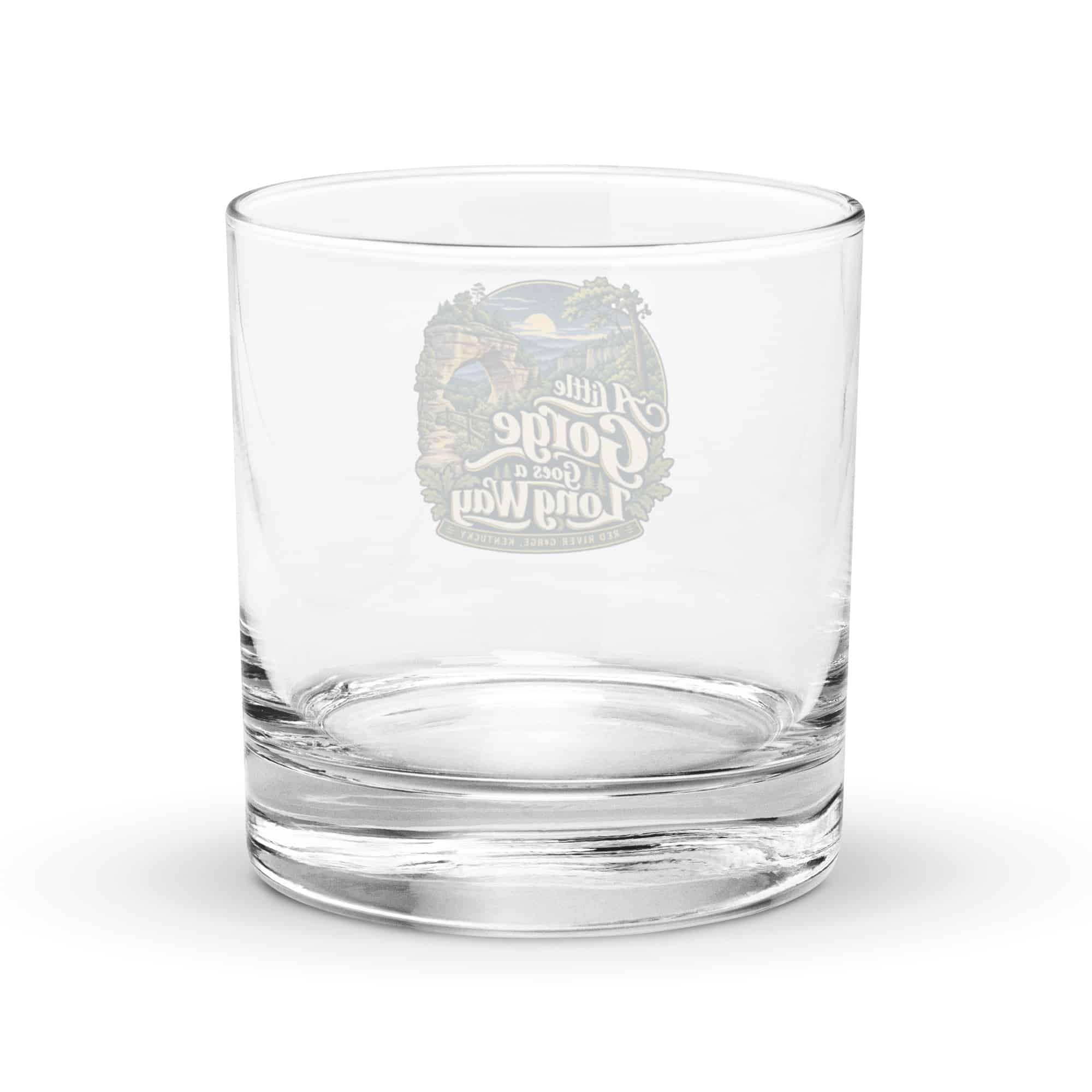 Red River Gorge Rocks Glass: A Little Gorge Goes a Long Way, Woodland Scenic Lettering