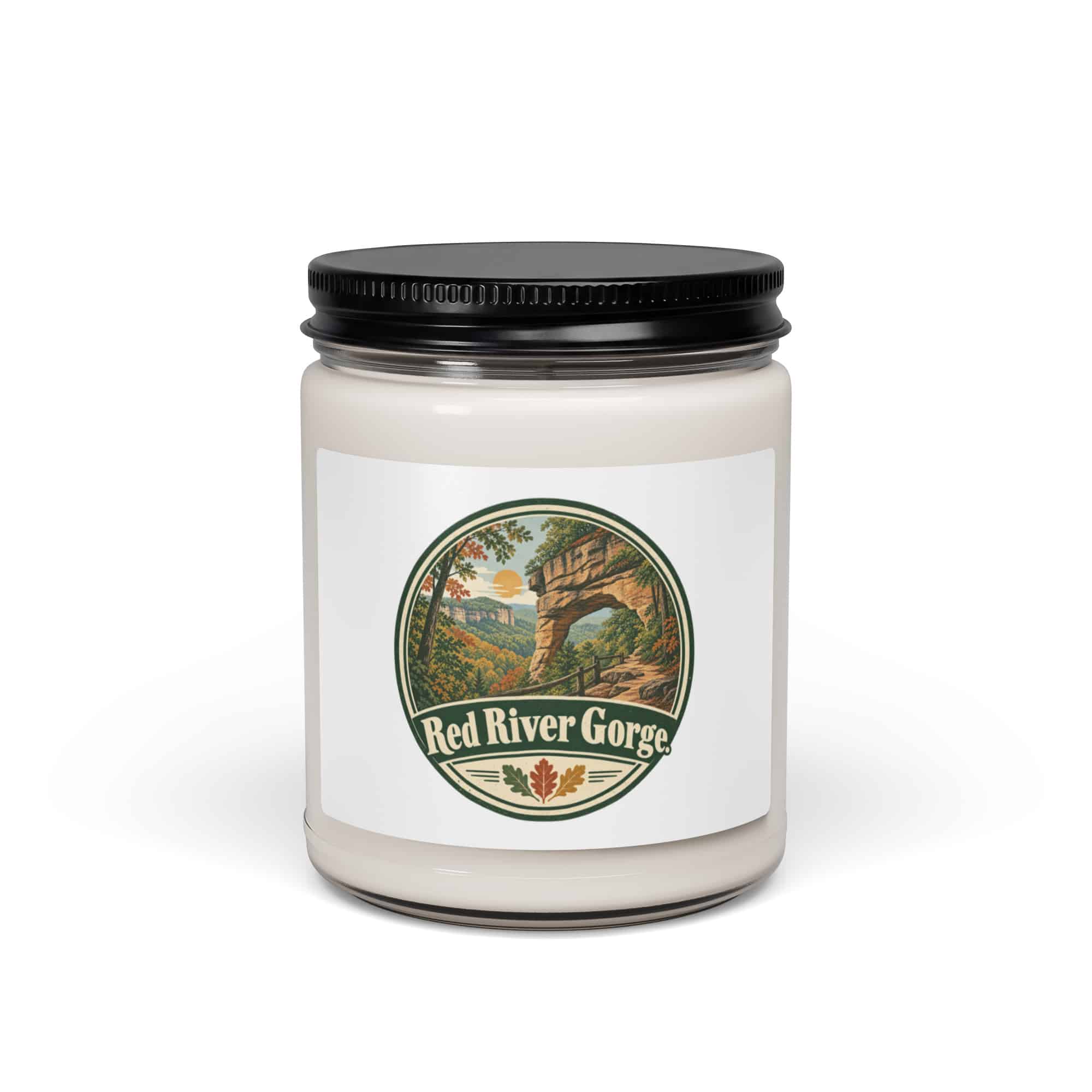 Red River Gorge Soy Wax Candle: Red River Gorge, Vintage Round Badge