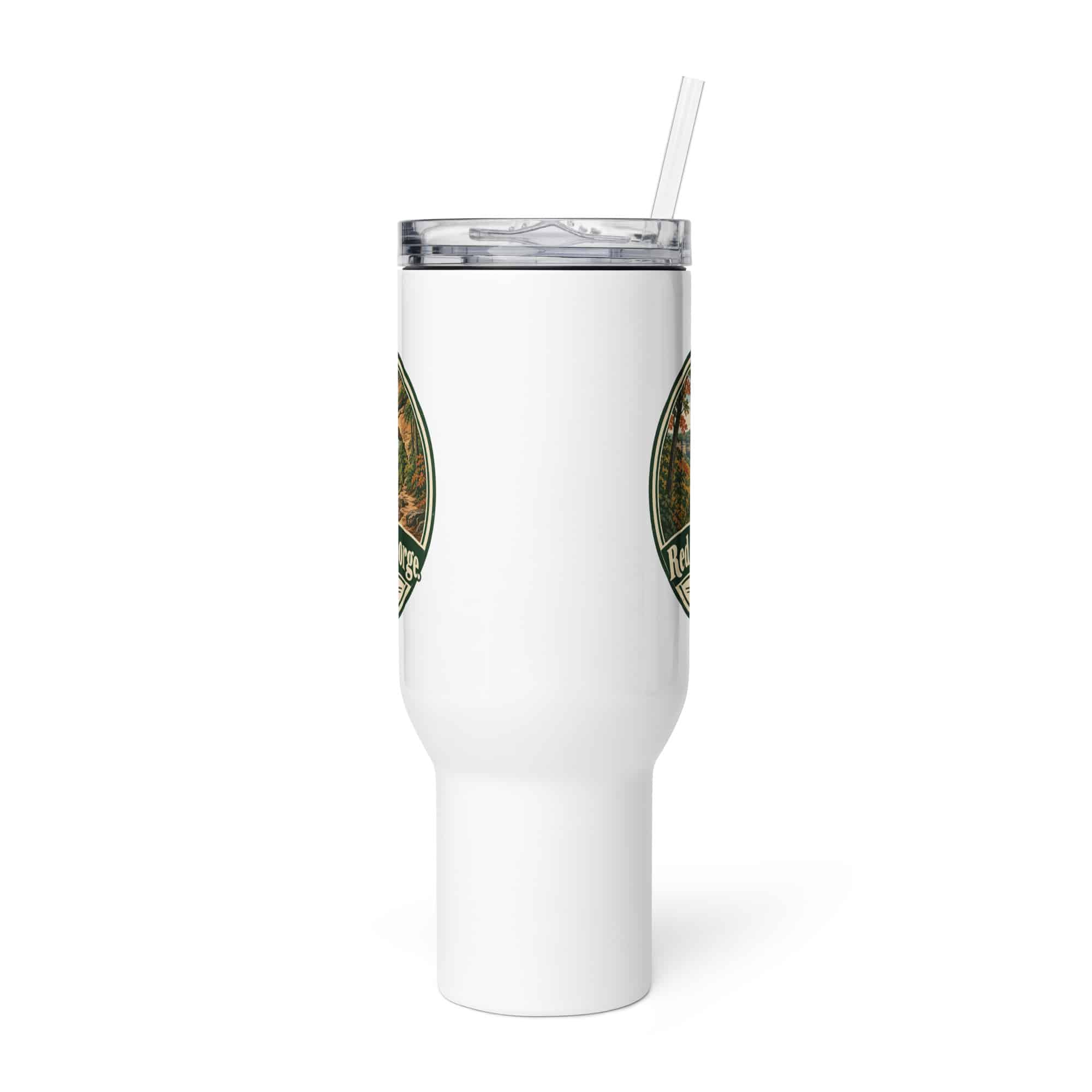 Red River Gorge Travel Mug: Red River Gorge, Vintage Round Badge