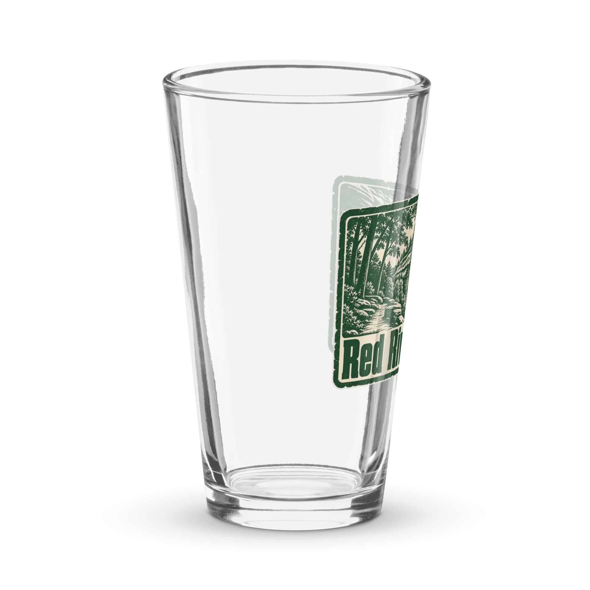 Red River Gorge Pint Glass: Red River Gorge, Forest Ink Stamp