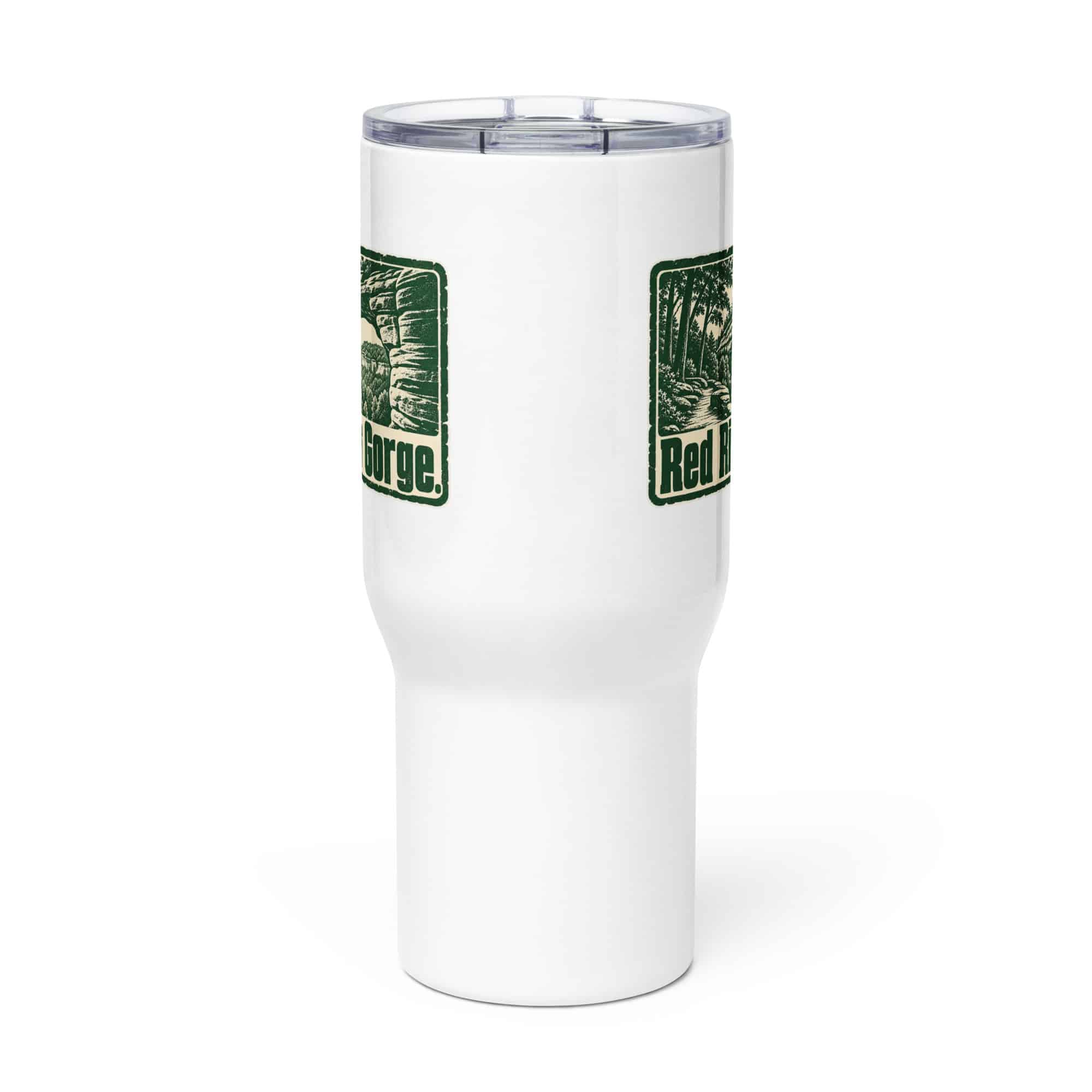 Red River Gorge Travel Mug: Red River Gorge, Forest Ink Stamp