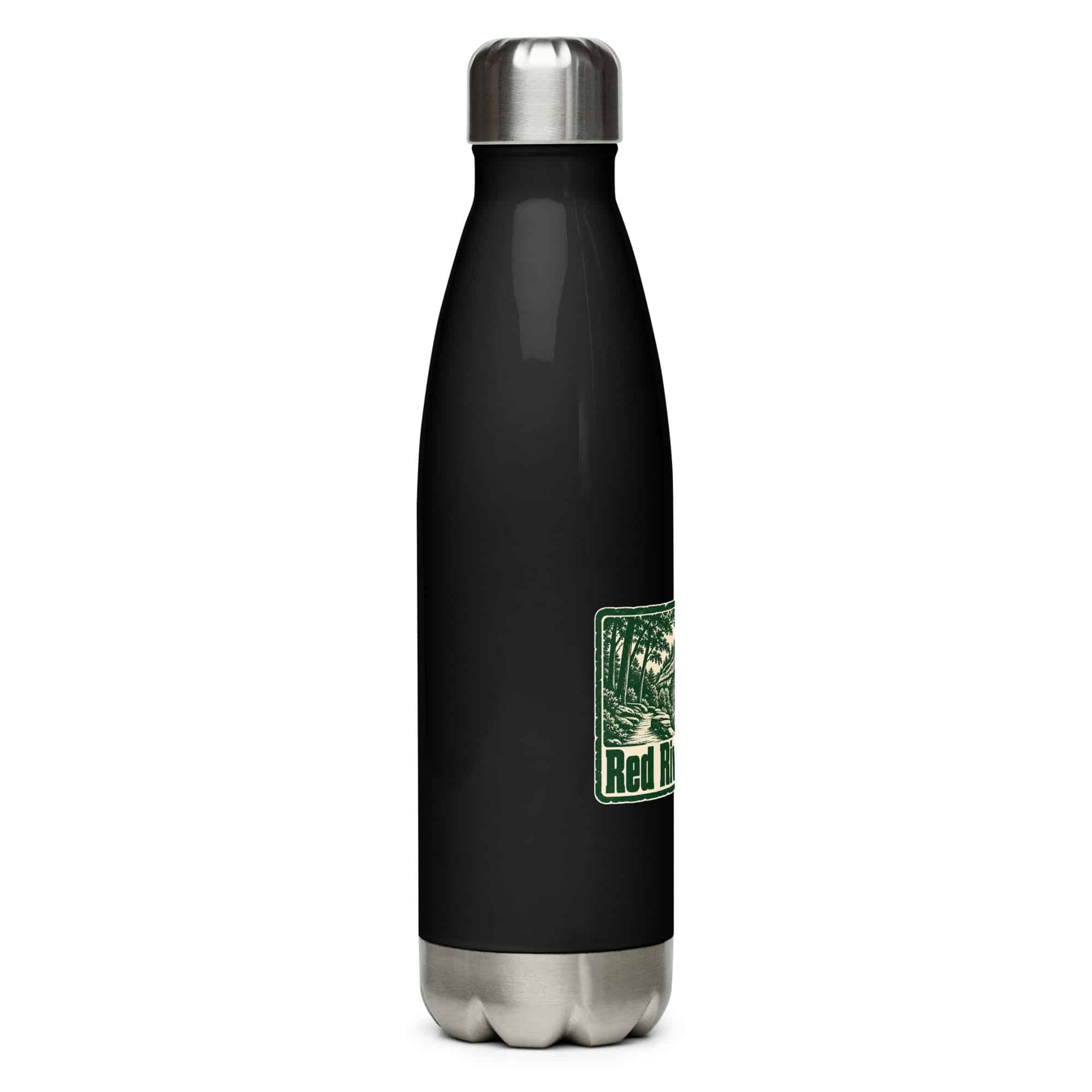 Red River Gorge Stainless Steel Water Bottle: Red River Gorge, Forest Ink Stamp