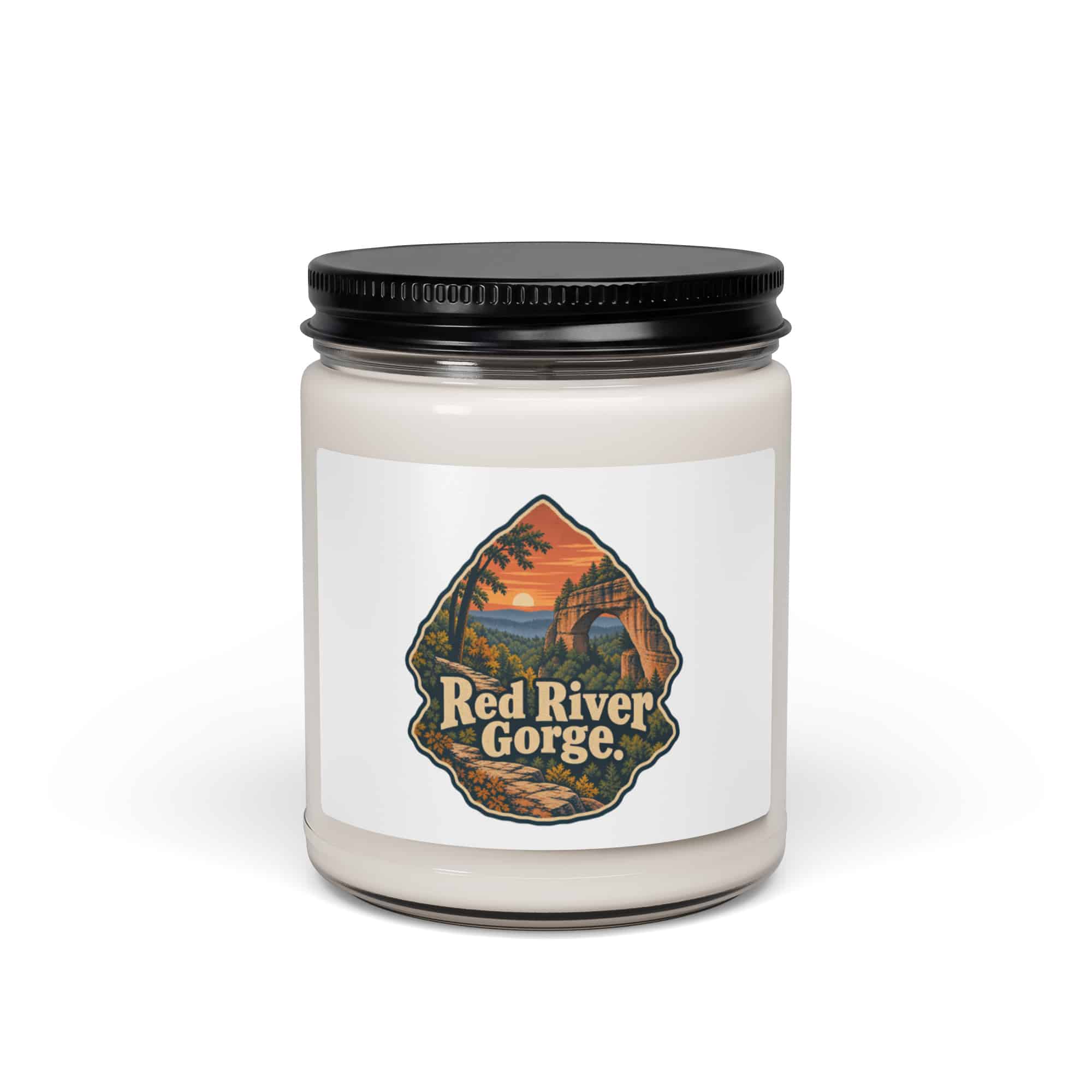 Red River Gorge Soy Wax Candle: Red River Gorge, Scenic Shield Badge