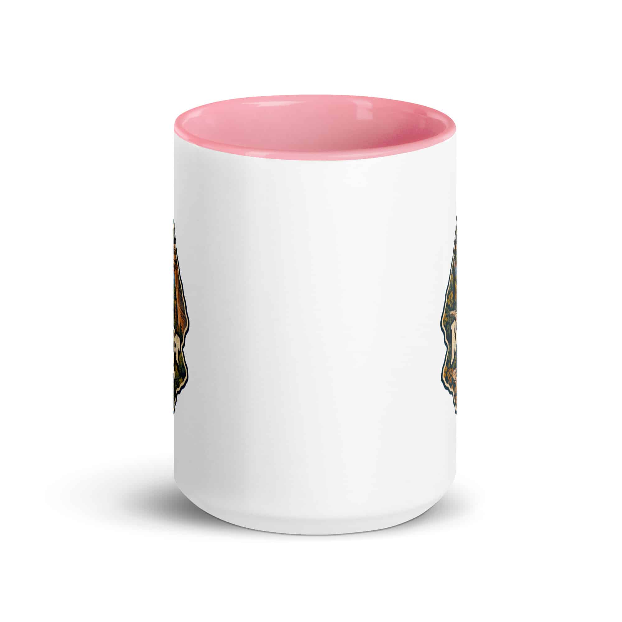 Red River Gorge Color Inside Coffee Mug: Red River Gorge, Scenic Shield Badge