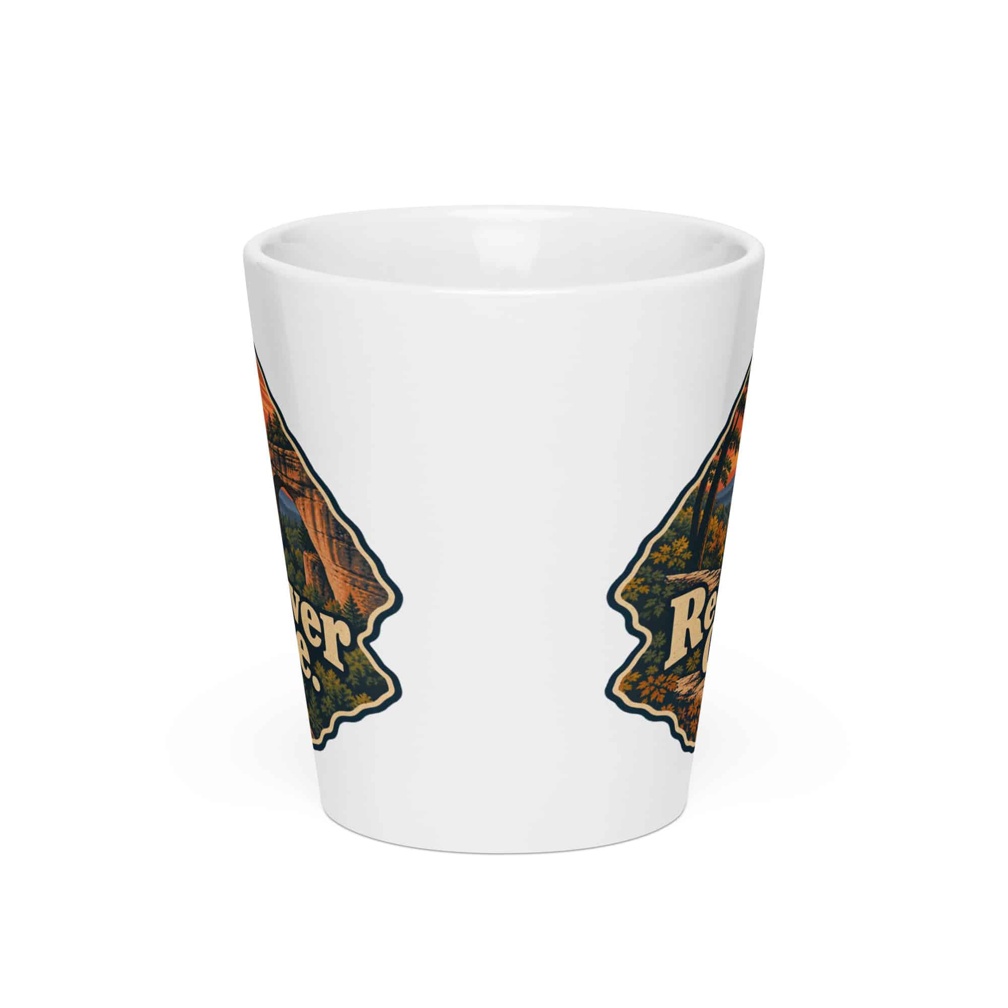 Red River Gorge Latte Mug: Red River Gorge, Scenic Shield Badge
