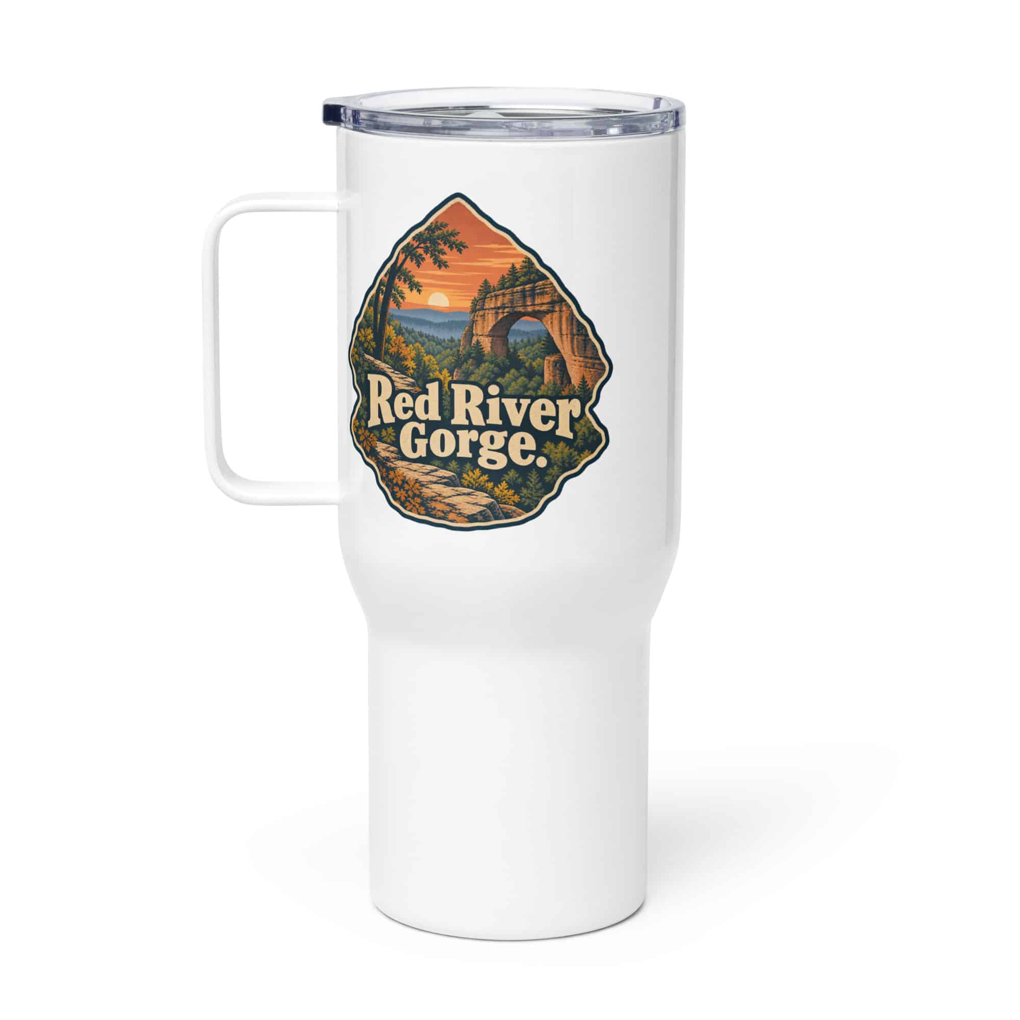 Red River Gorge Travel Mug: Red River Gorge, Scenic Shield Badge
