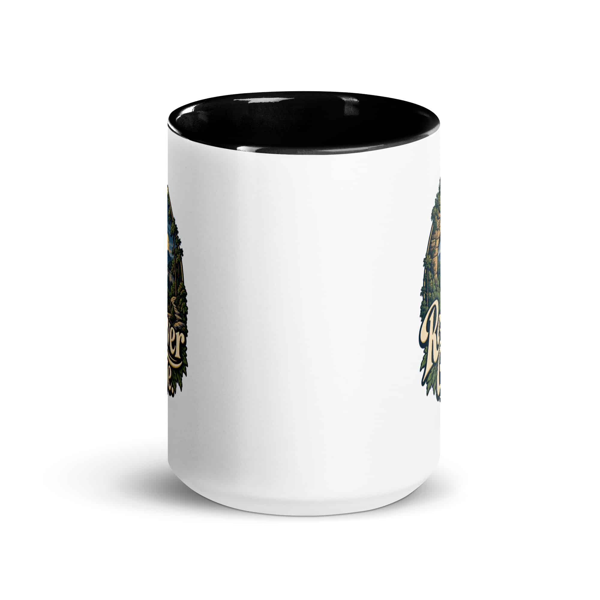 Red River Gorge Color Inside Coffee Mug: Red River Gorge, Woodland Scenic Lettering
