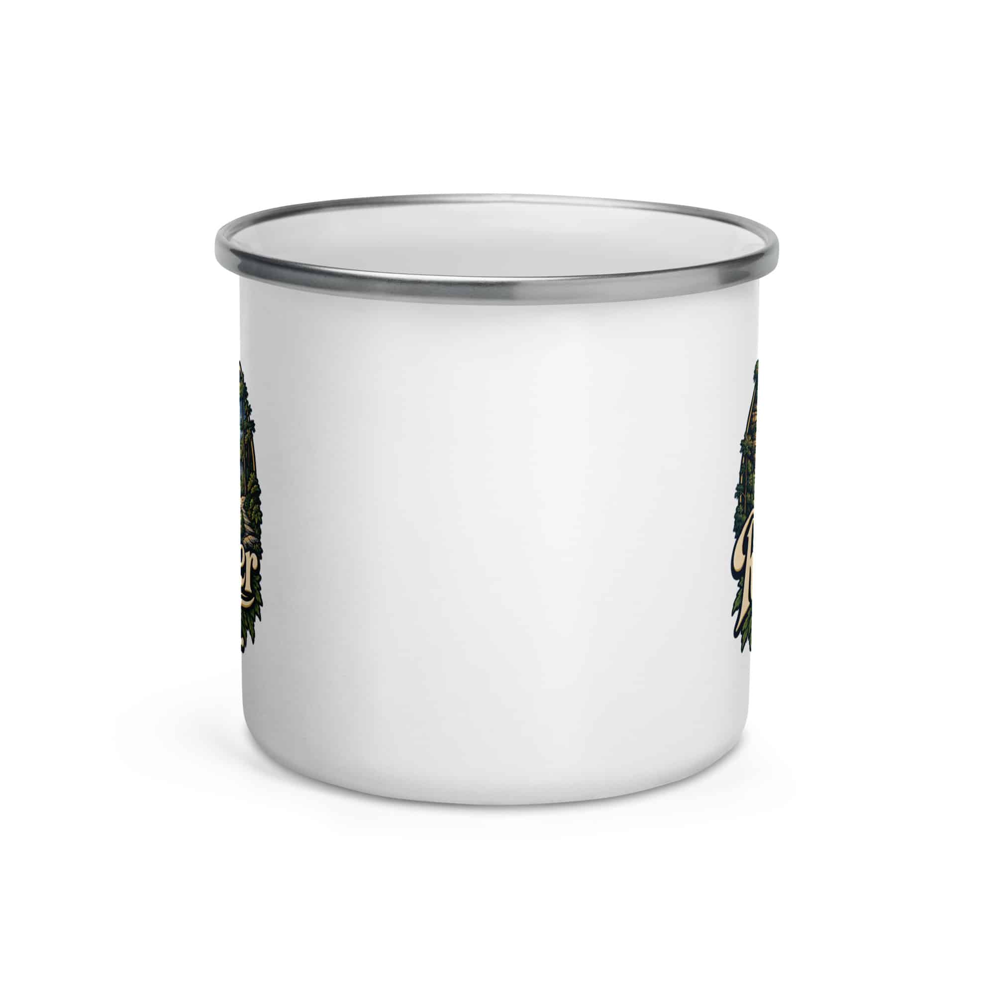 Red River Gorge Enamel Camp Mug: Red River Gorge, Woodland Scenic Lettering