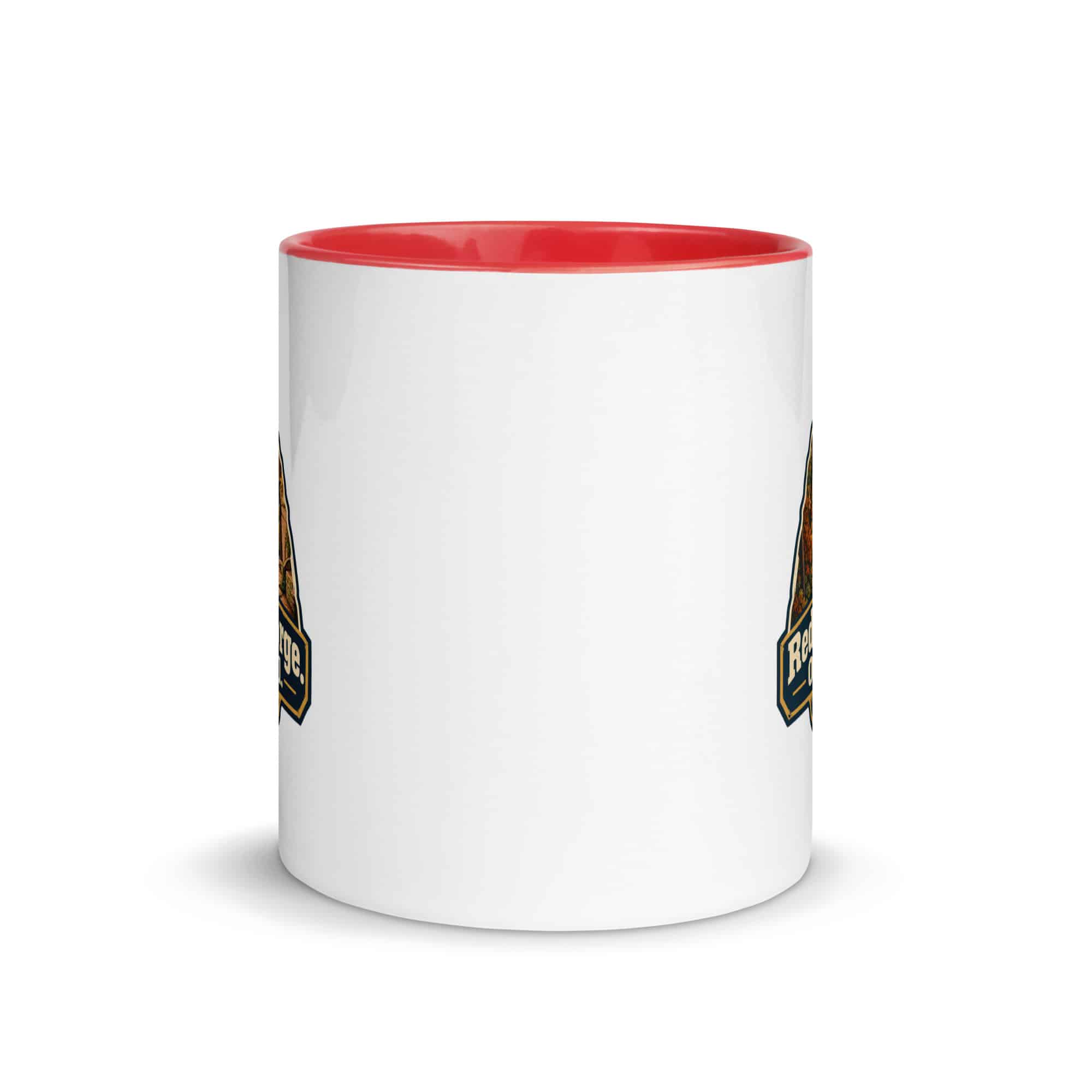 Red River Gorge Color Inside Coffee Mug: Red River Gorge. One More Trail, Scenic Shield Badge