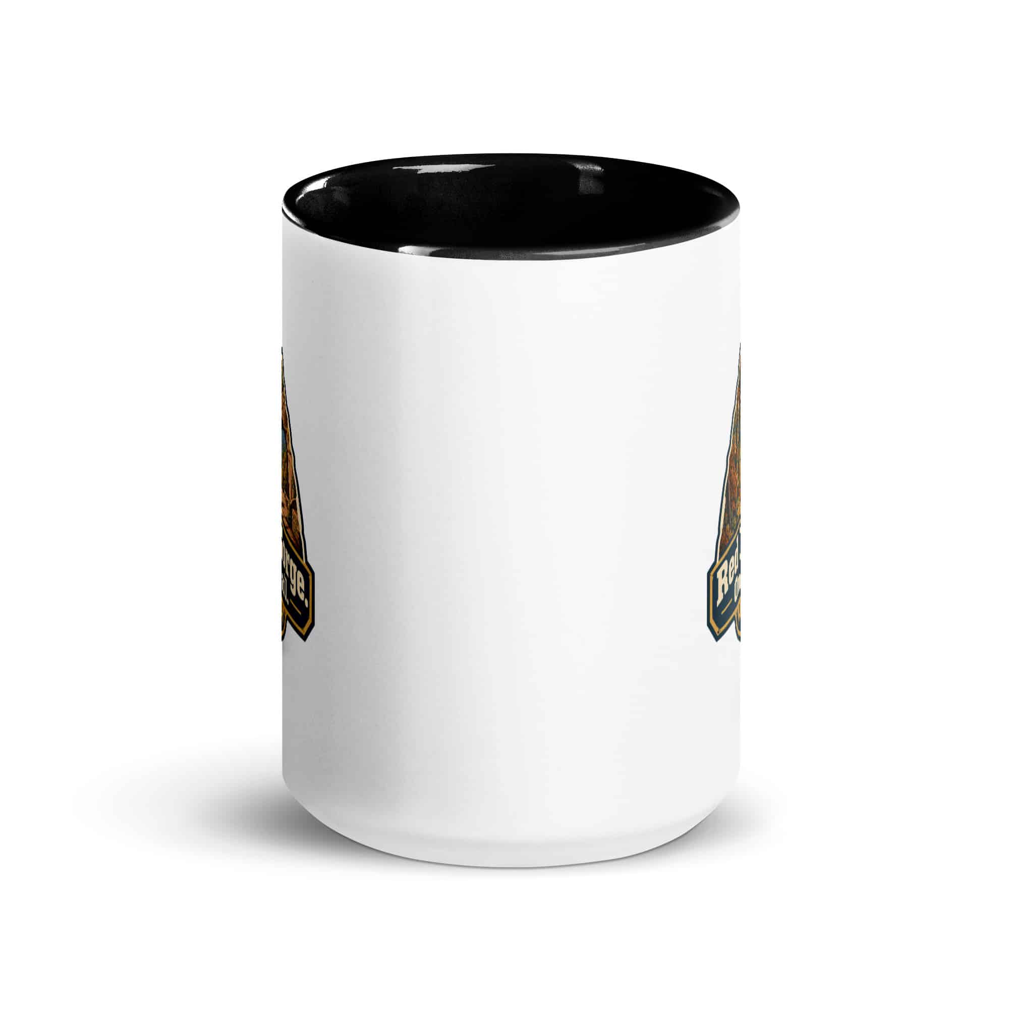 Red River Gorge Color Inside Coffee Mug: Red River Gorge. One More Trail, Scenic Shield Badge