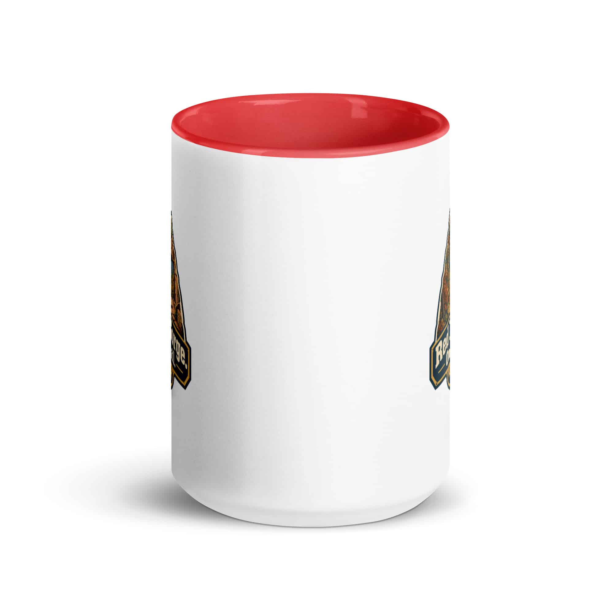Red River Gorge Color Inside Coffee Mug: Red River Gorge. One More Trail, Scenic Shield Badge
