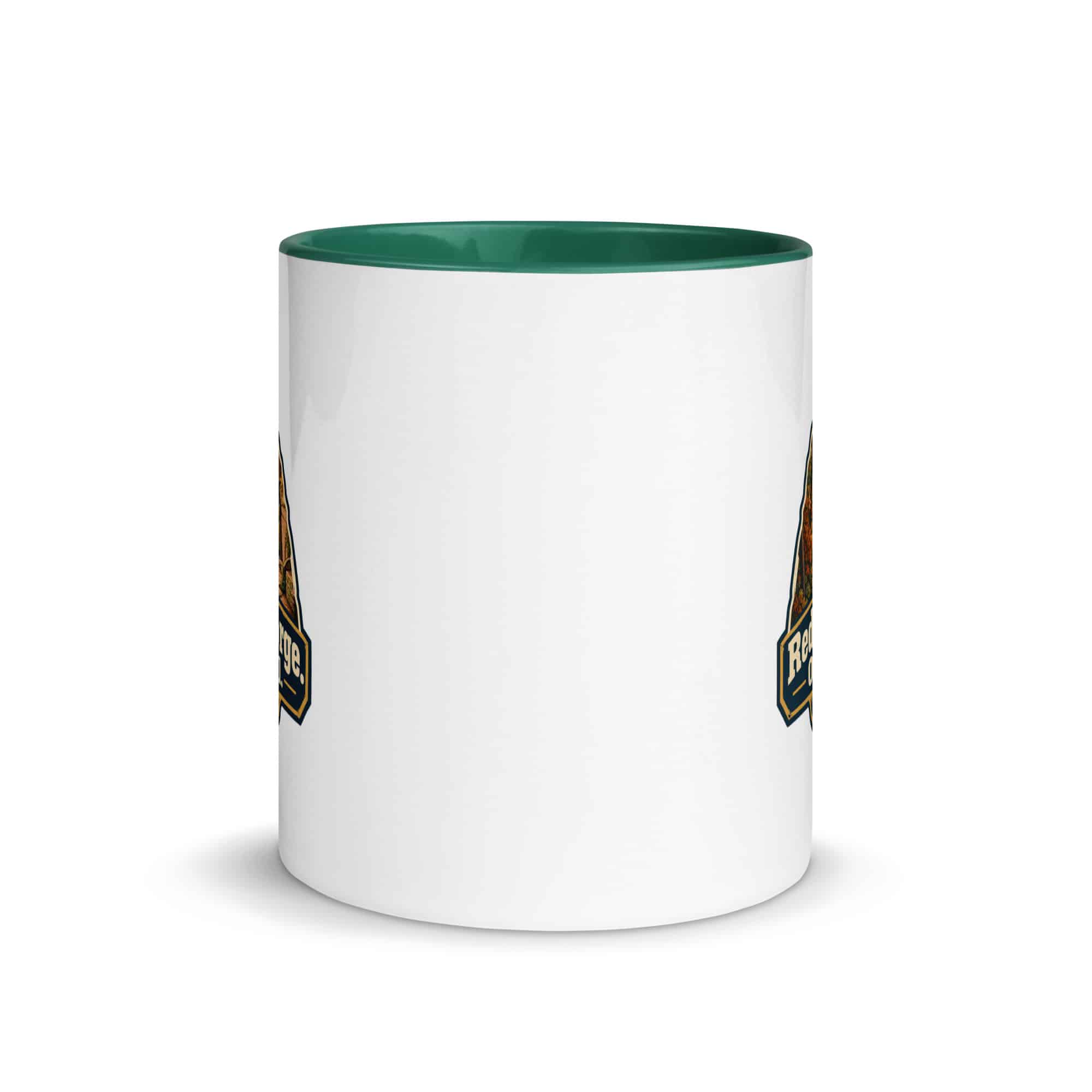 Red River Gorge Color Inside Coffee Mug: Red River Gorge. One More Trail, Scenic Shield Badge