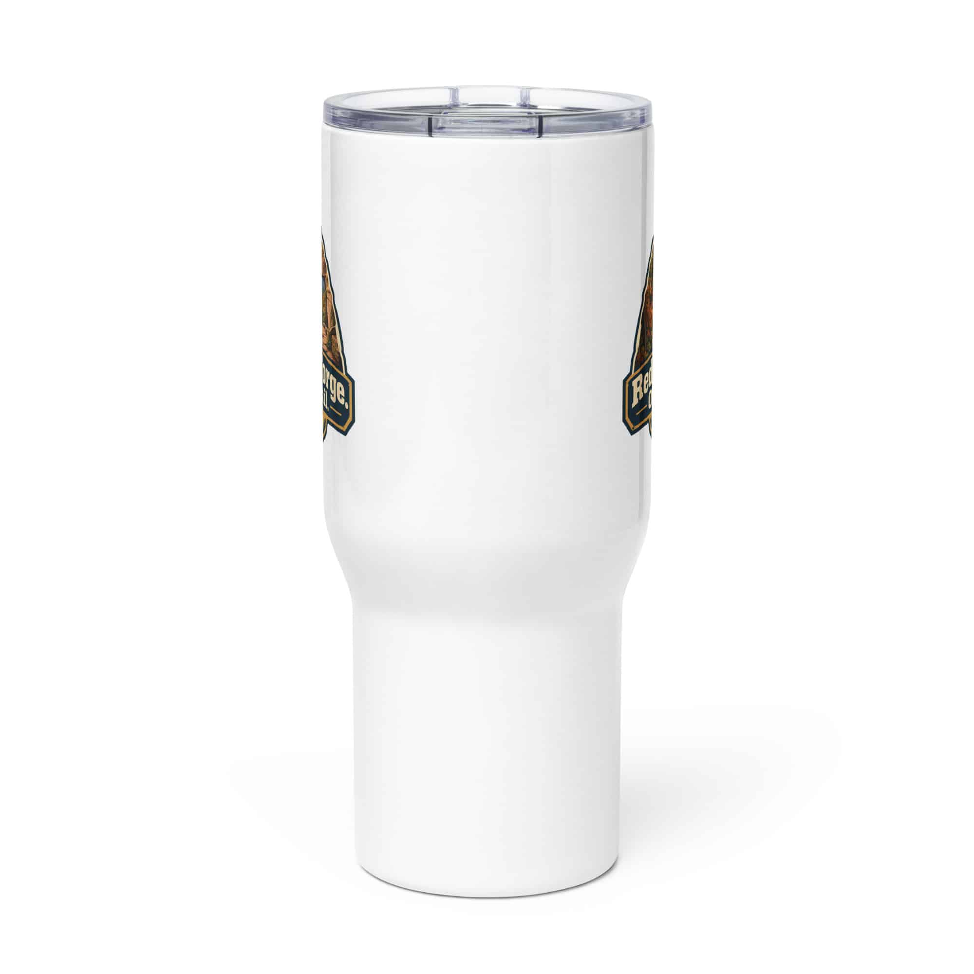 Red River Gorge Travel Mug: Red River Gorge. One More Trail, Scenic Shield Badge