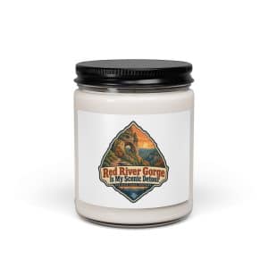 Red River Gorge Soy Wax Candle: Red River Gorge Is My Scenic Detour, Scenic Shield Badge - 9oz - Main