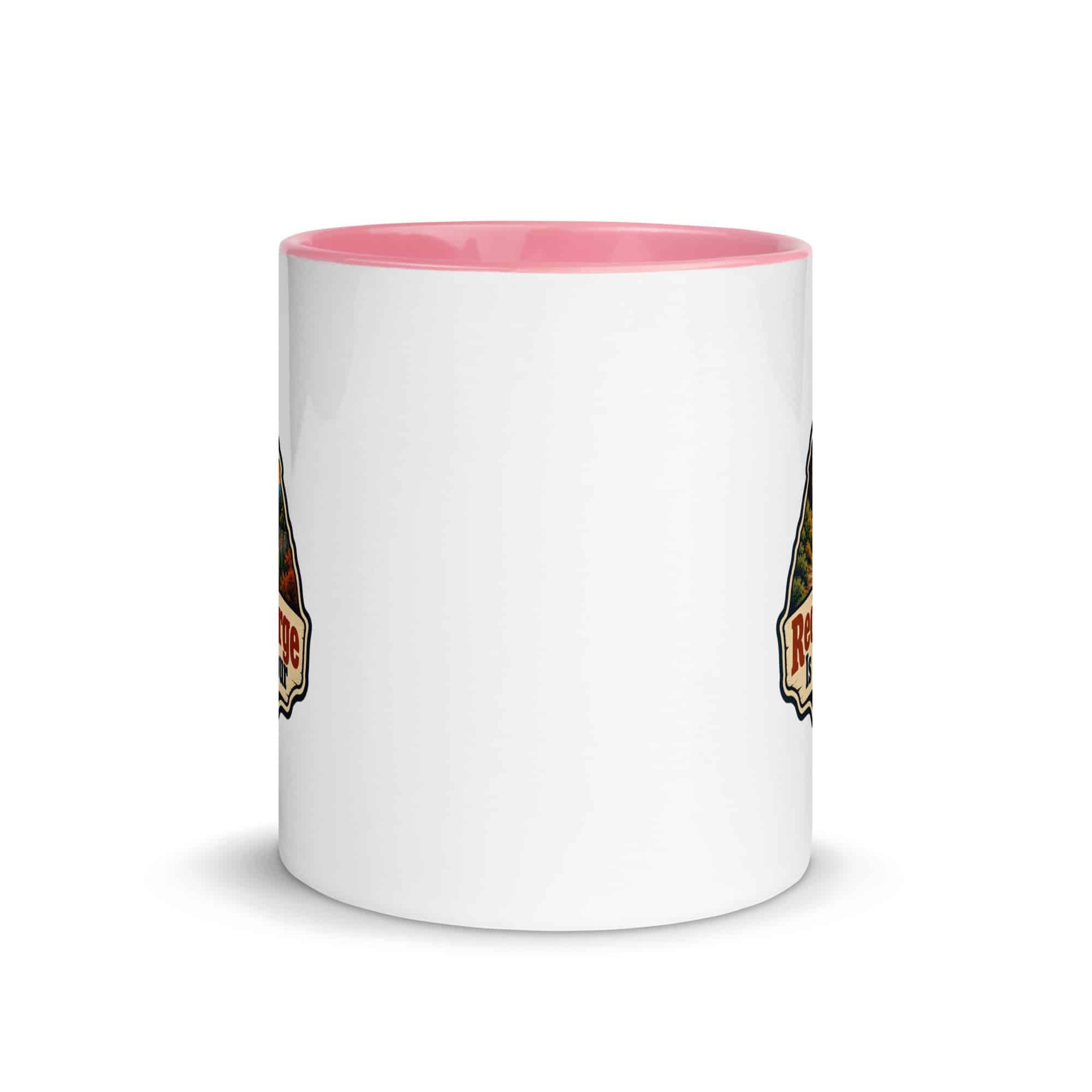 Red River Gorge Color Inside Coffee Mug: Red River Gorge Is My Scenic Detour, Scenic Shield Badge