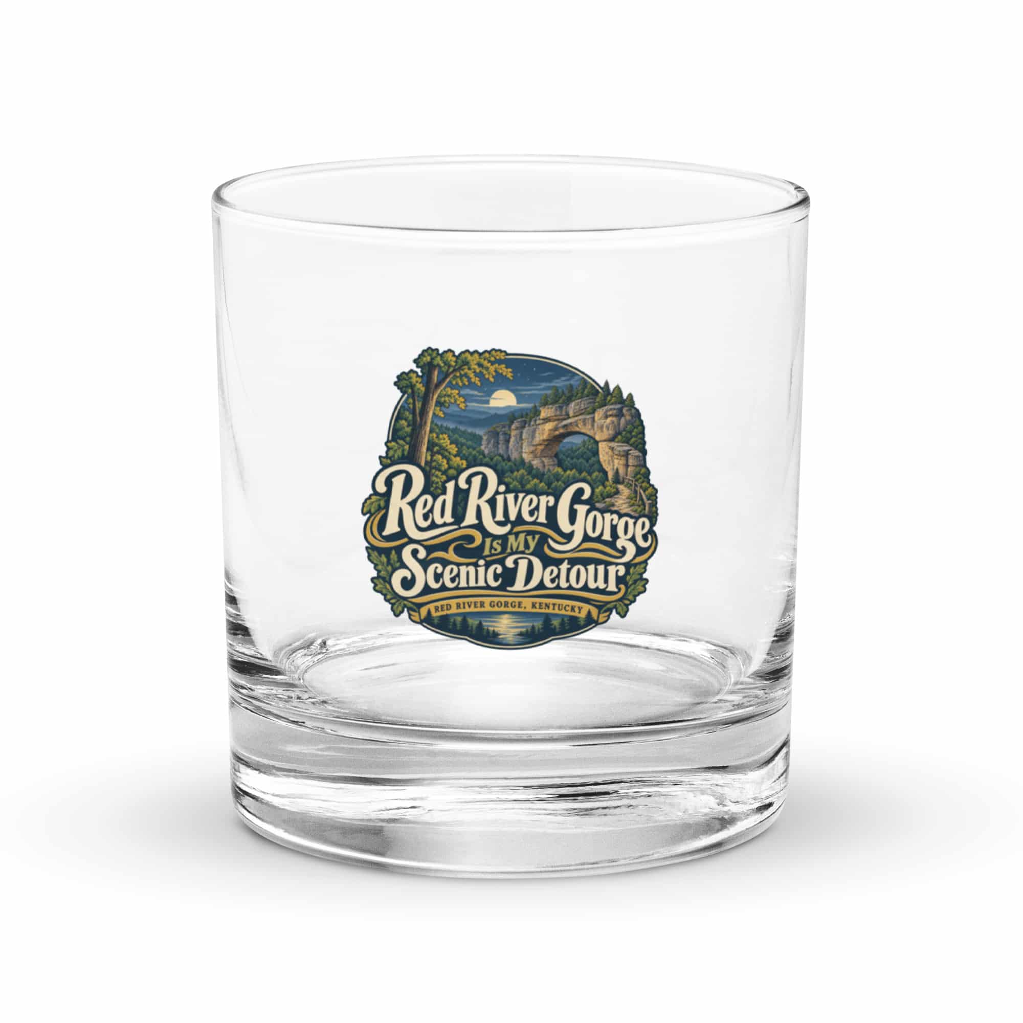 Red River Gorge Rocks Glass: Red River Gorge Is My Scenic Detour, Woodland Scenic Lettering