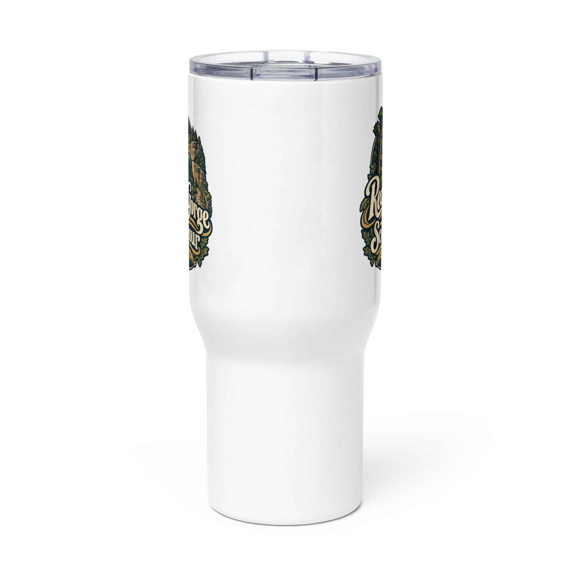 Red River Gorge Travel Mug: Red River Gorge Is My Scenic Detour, Woodland Scenic Lettering