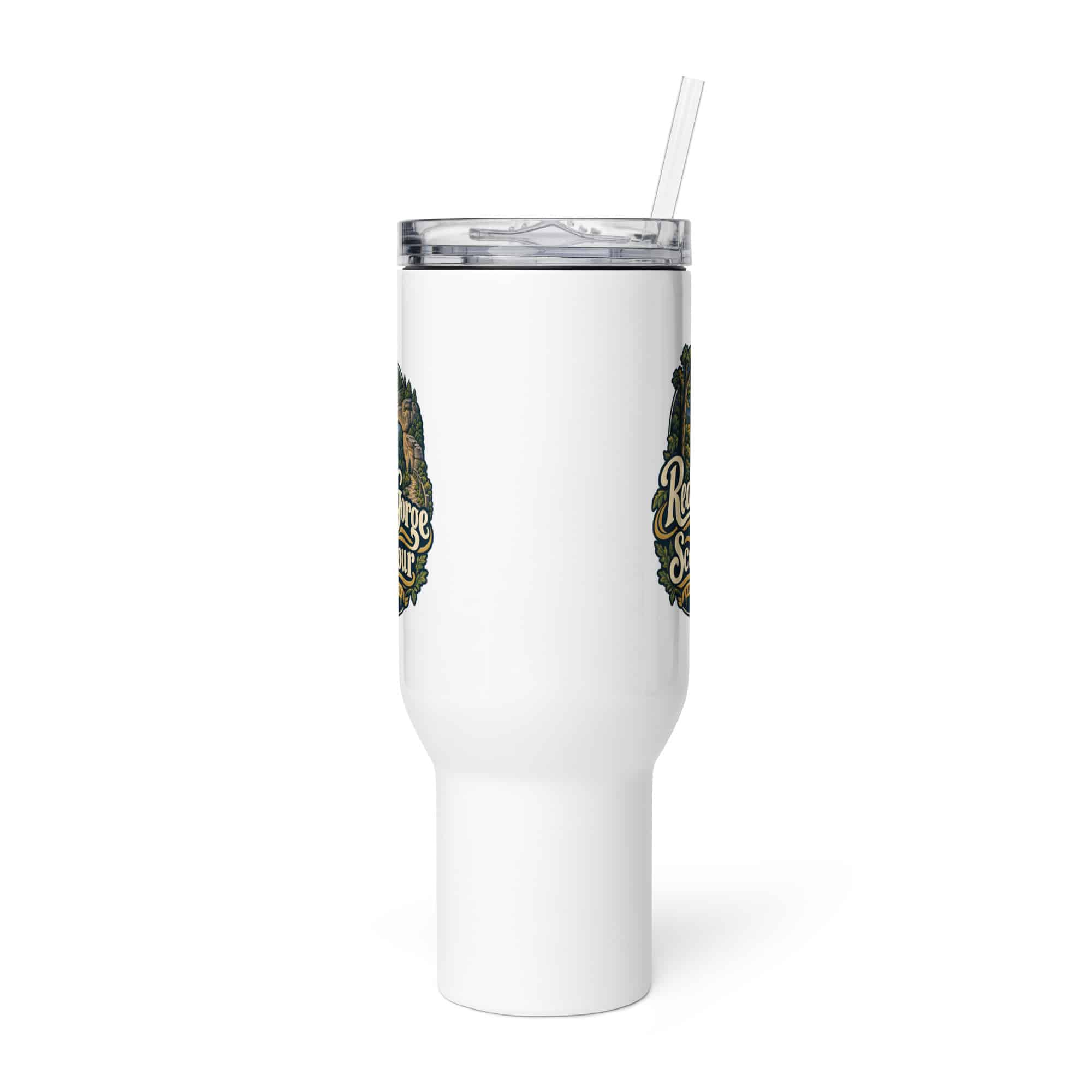 Red River Gorge Travel Mug: Red River Gorge Is My Scenic Detour, Woodland Scenic Lettering