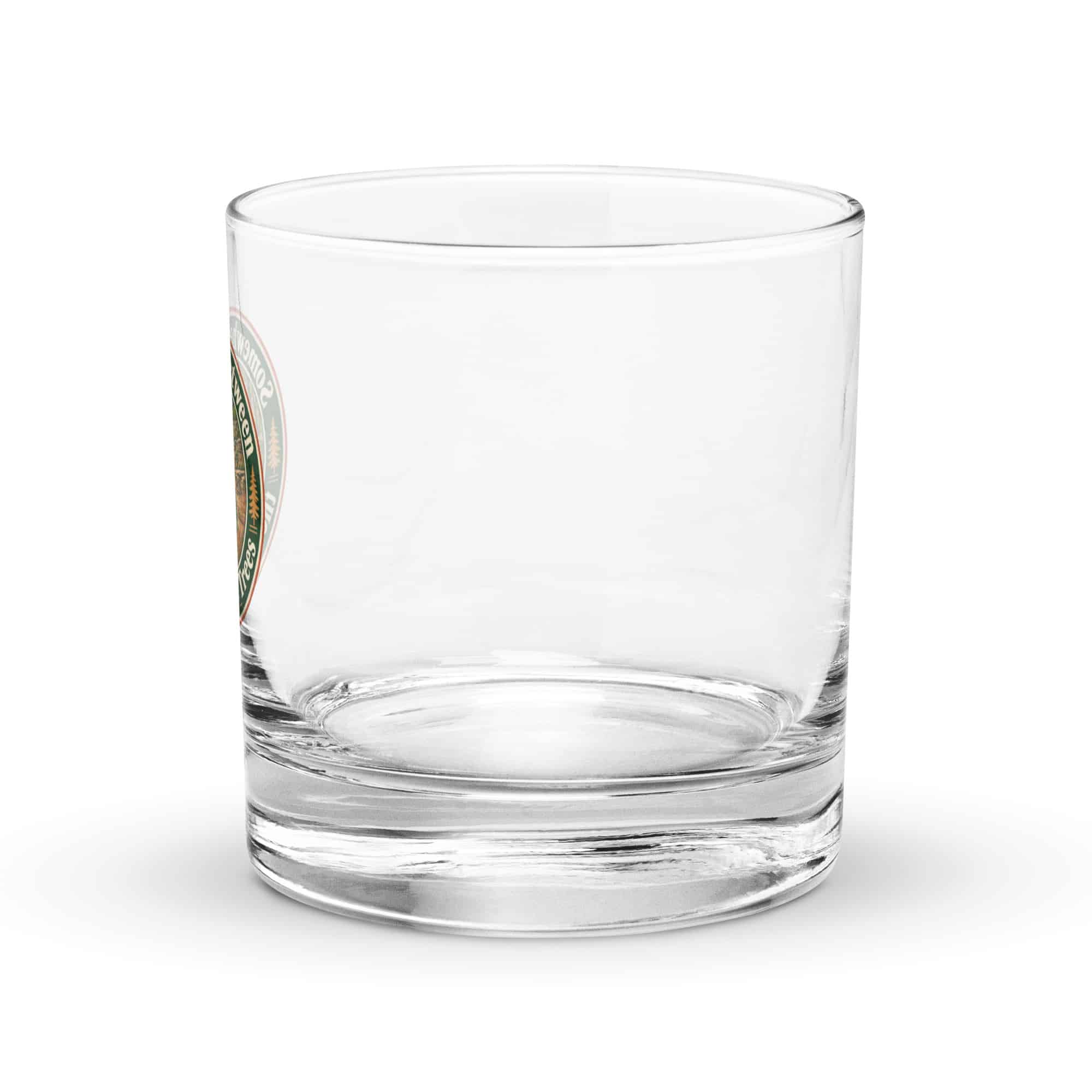 Red River Gorge Rocks Glass: Somewhere Between the Rocks and the Trees, Vintage Round Badge