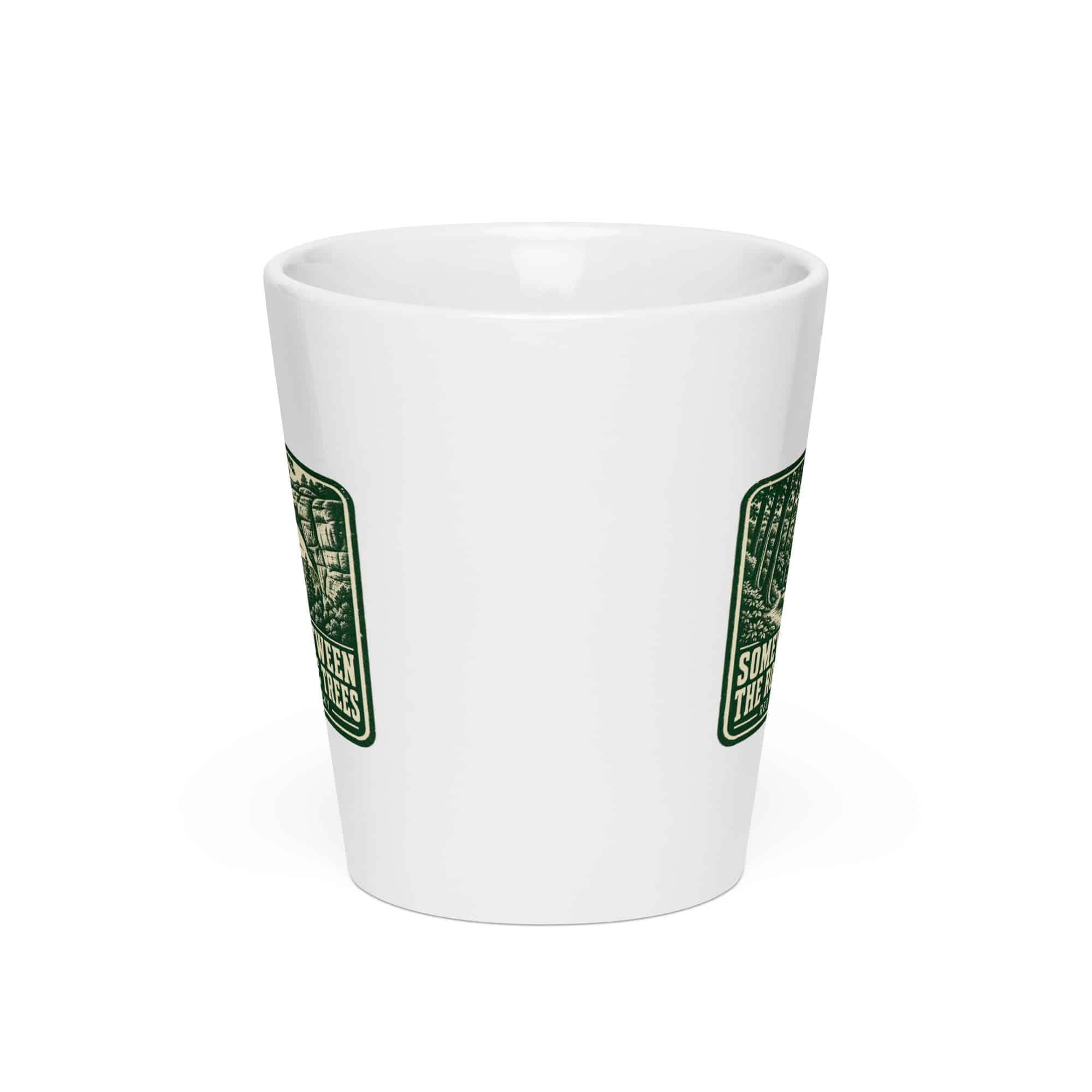 Red River Gorge Latte Mug: Somewhere Between the Rocks and the Trees, Forest Ink Stamp