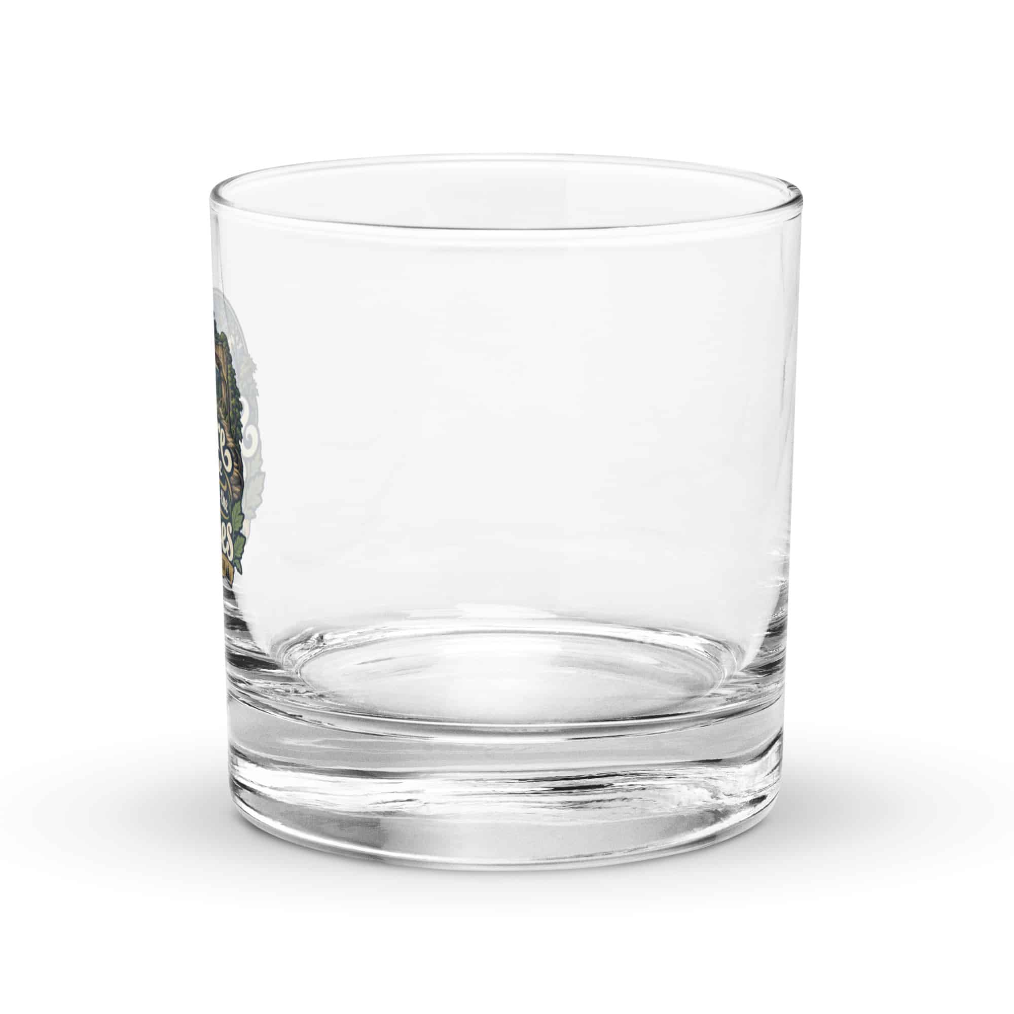 Red River Gorge Rocks Glass: Somewhere Between the Rocks and the Trees, Woodland Scenic Lettering