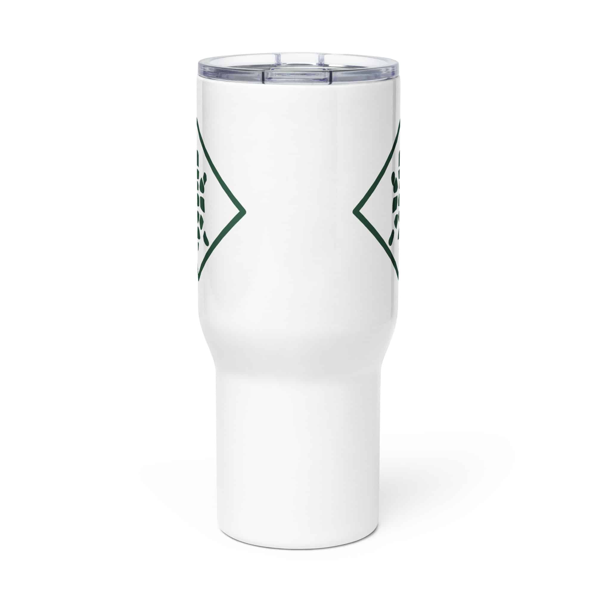 Sheltowee Trace Forest Green Turtle Diamond Travel Mug