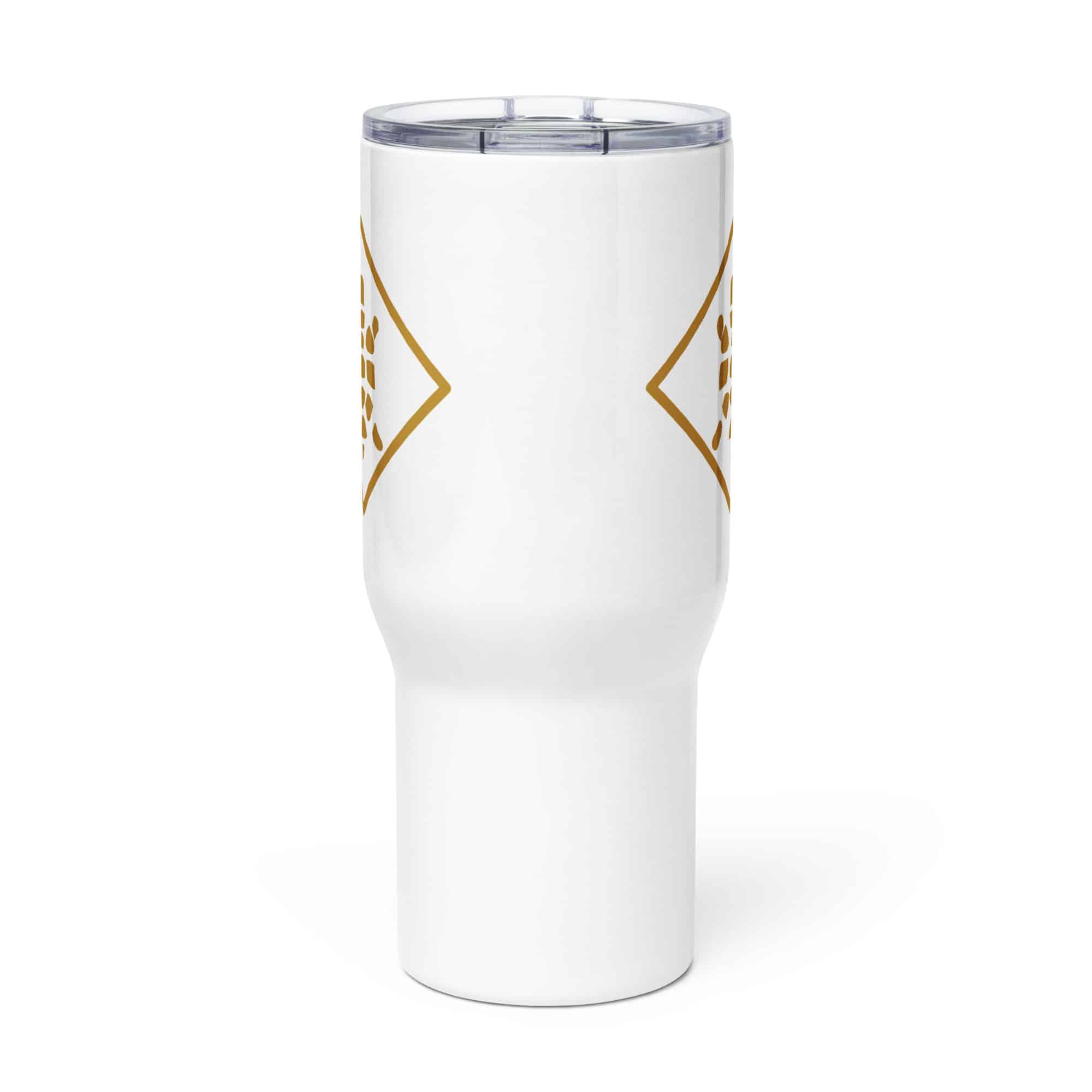 Sheltowee Trace Gold Turtle Diamond Travel Mug