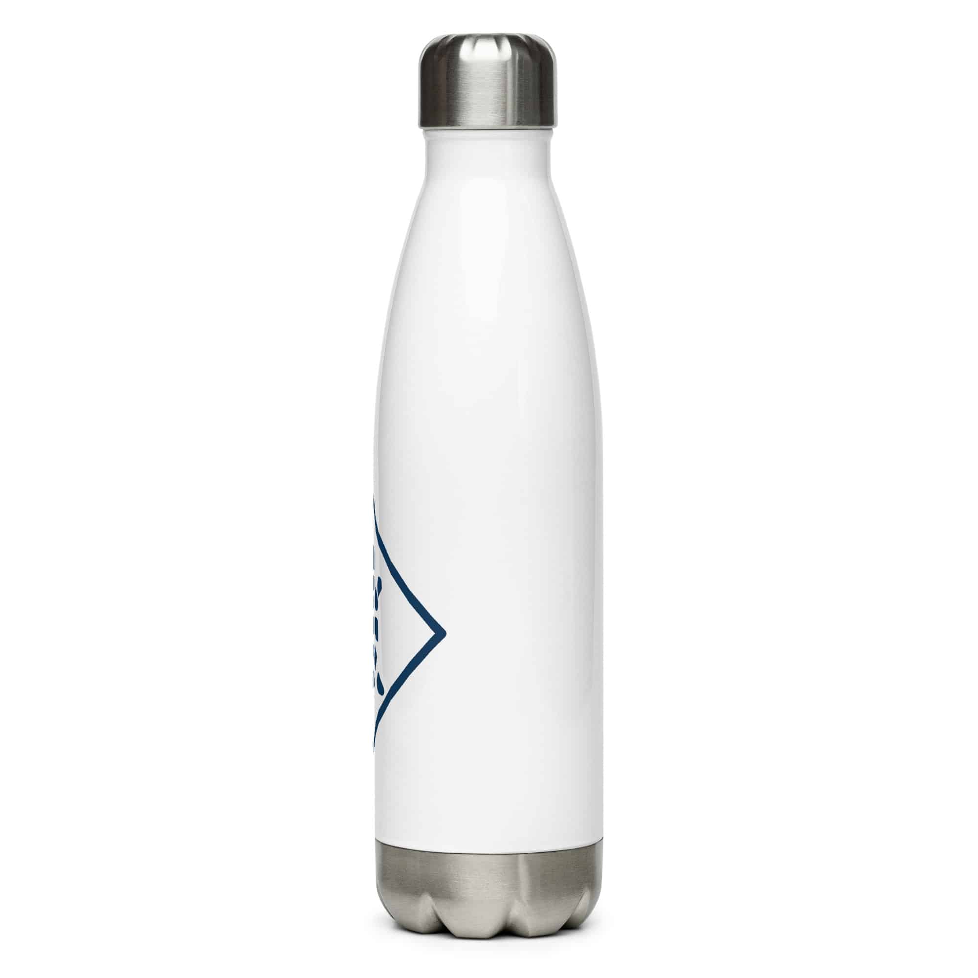 Navy Sheltowee Inspired Turtle Diamond Water Bottle