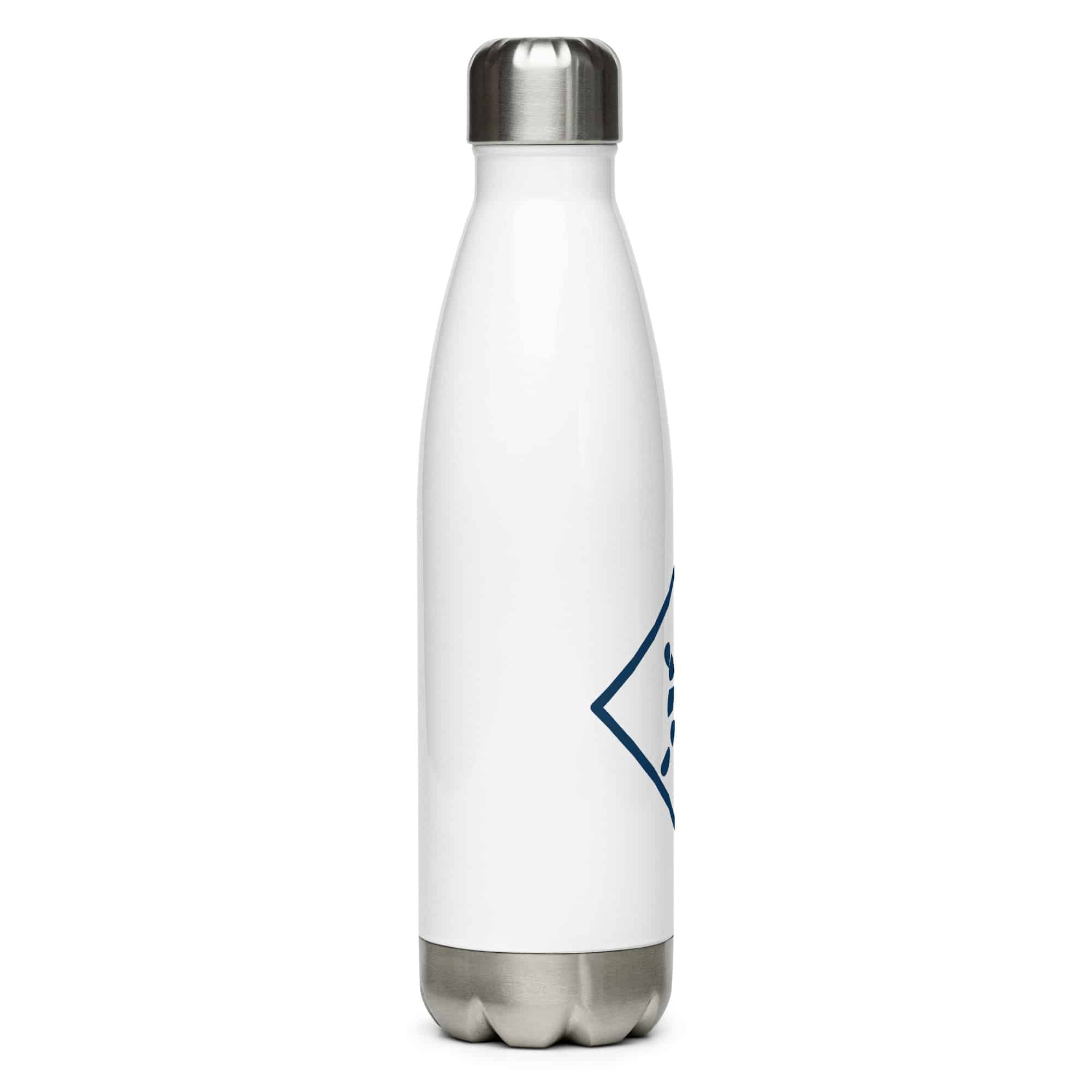 Navy Sheltowee Inspired Turtle Diamond Water Bottle