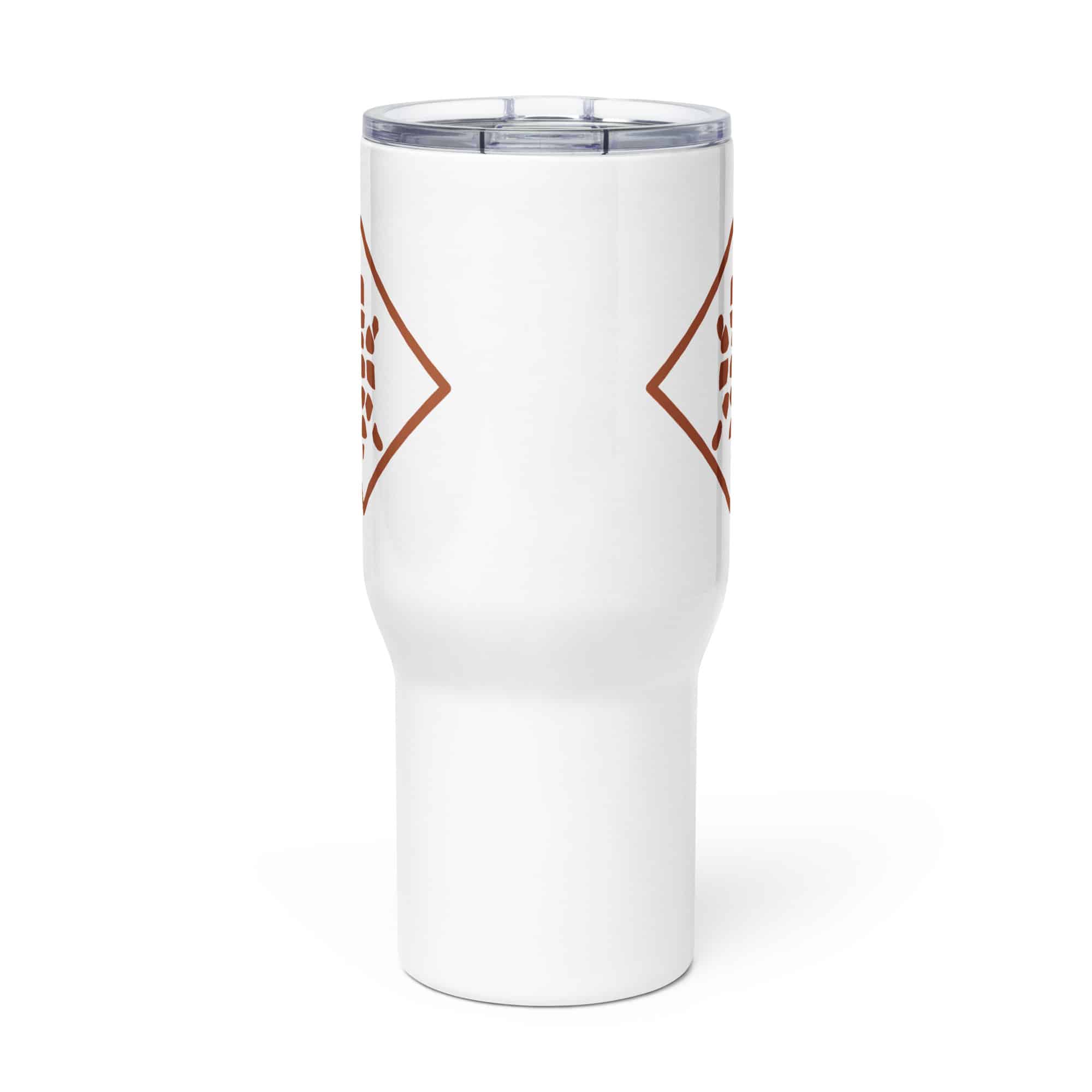 Sheltowee Trace Terracotta Turtle Diamond Travel Mug