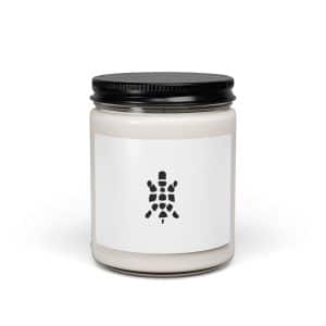 Turtle Icon Black Soy Wax Candle - 9oz - Main