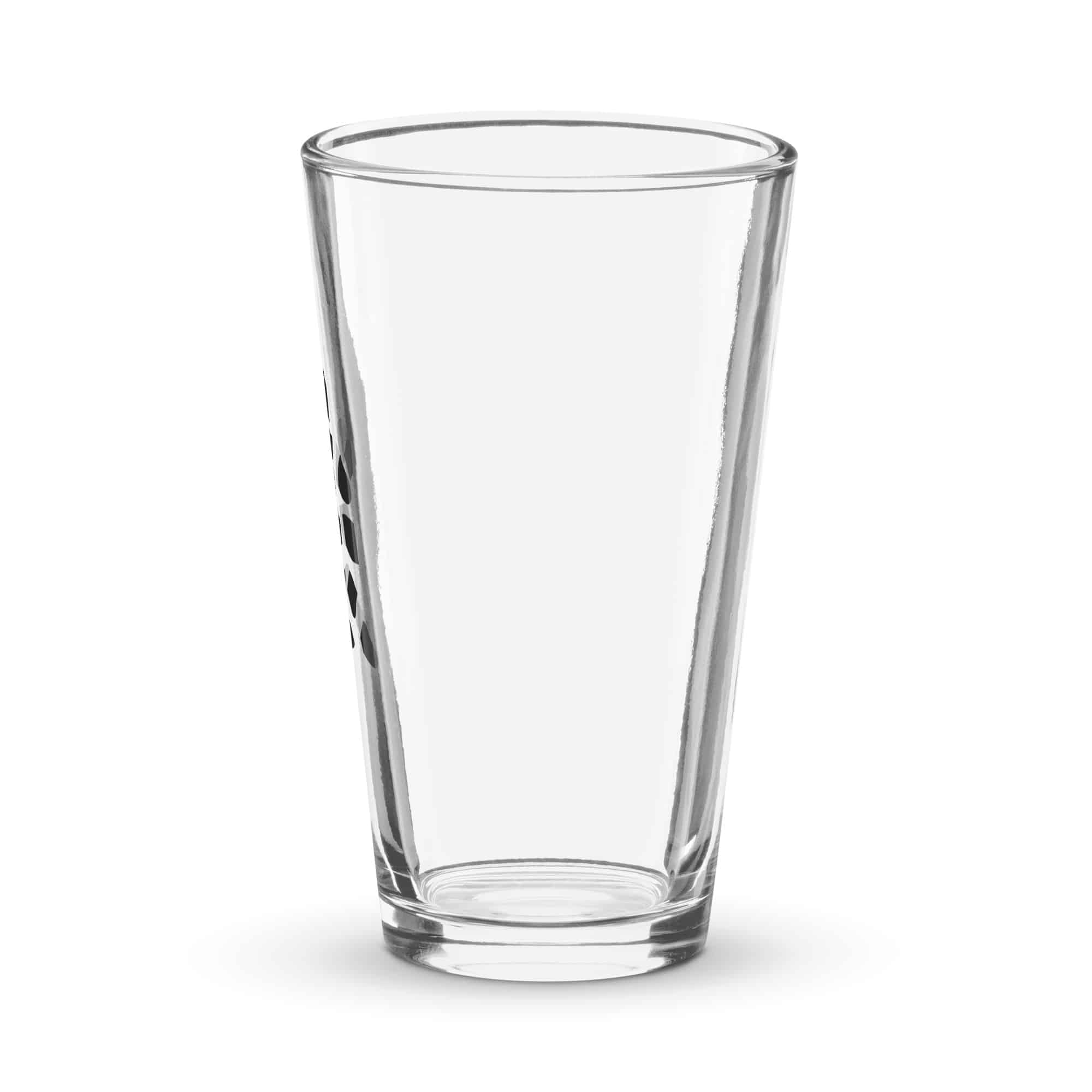 Black Sheltowee Inspired Turtle Icon Pint Glass