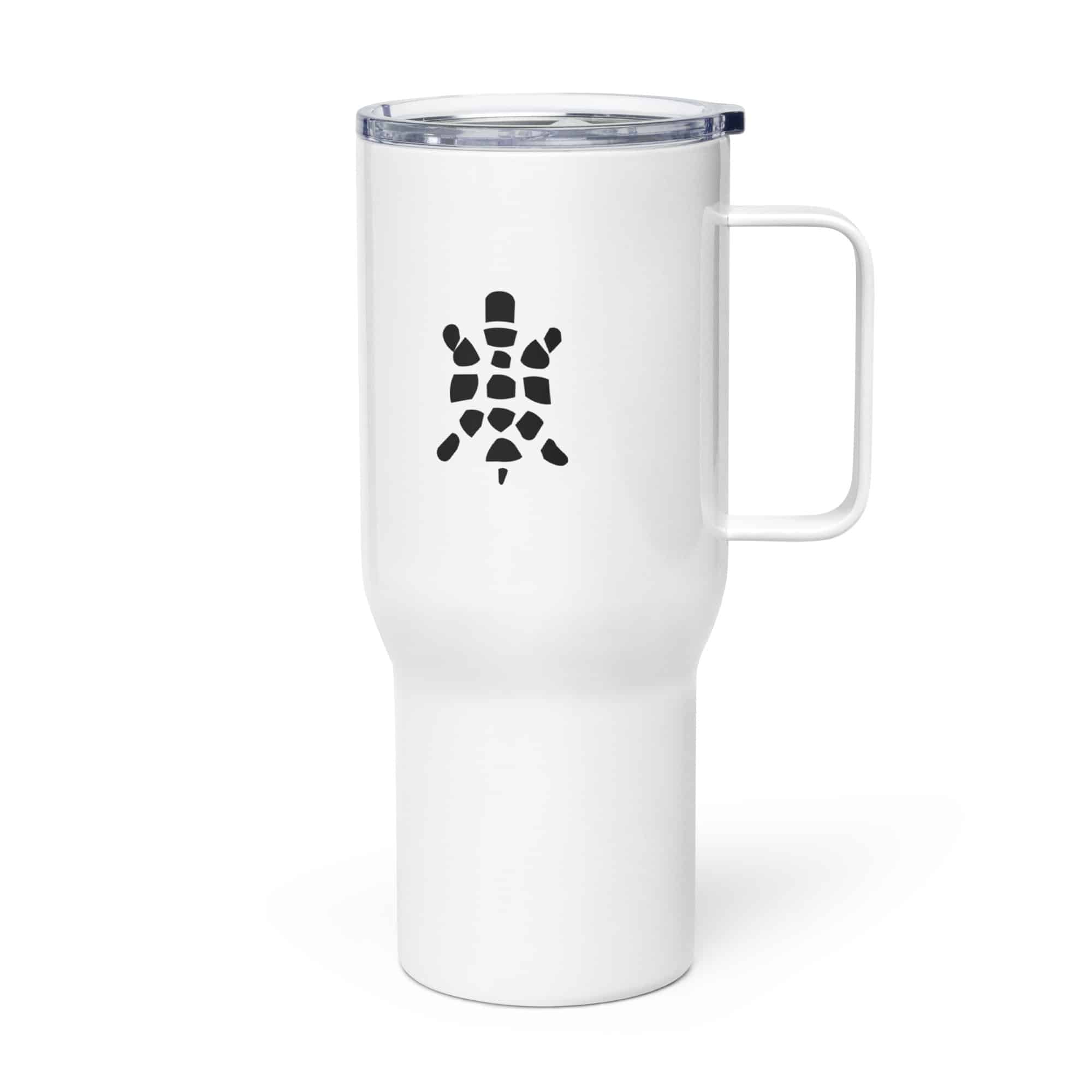 Sheltowee Trace Black Turtle Icon Travel Mug
