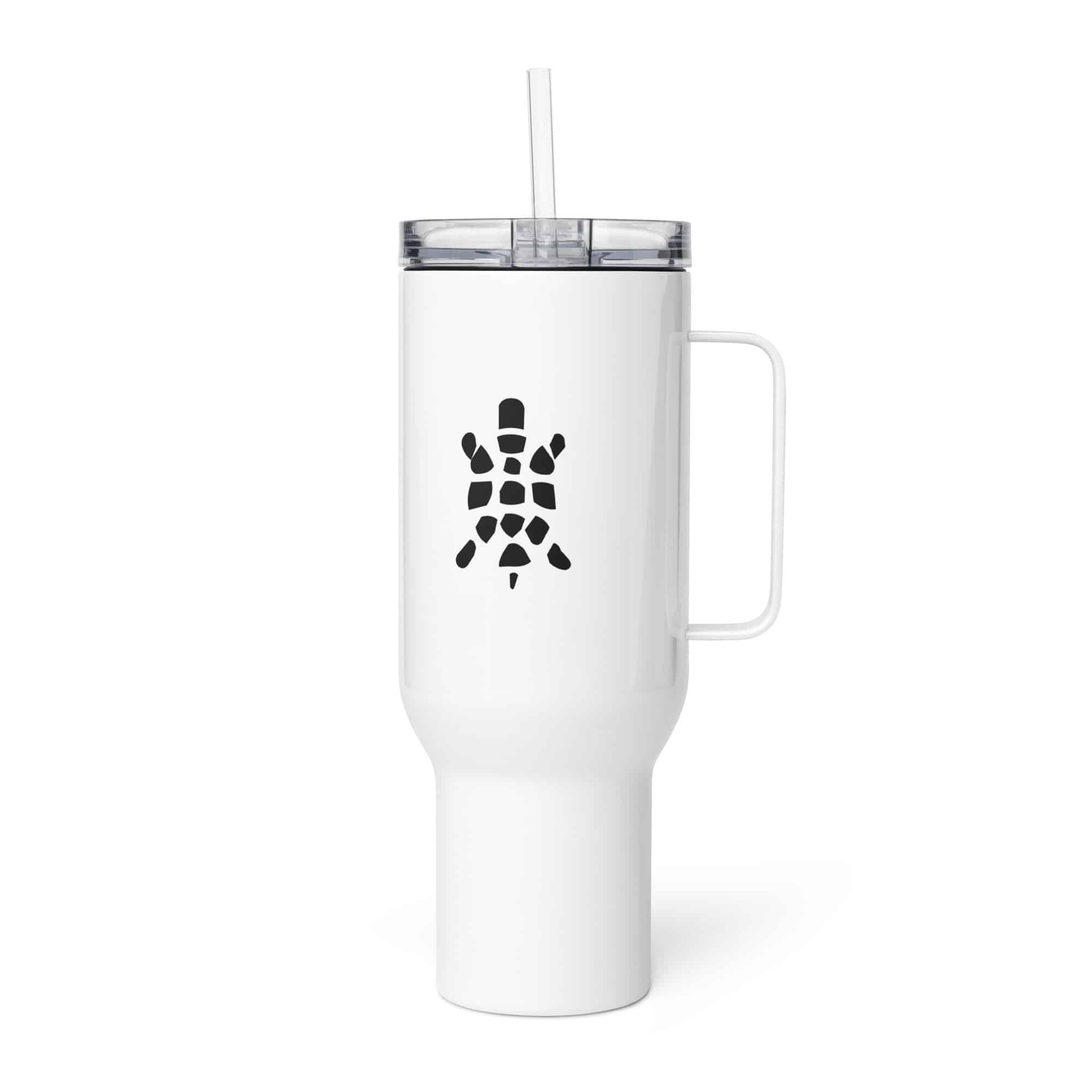 Sheltowee Trace Black Turtle Icon Travel Mug