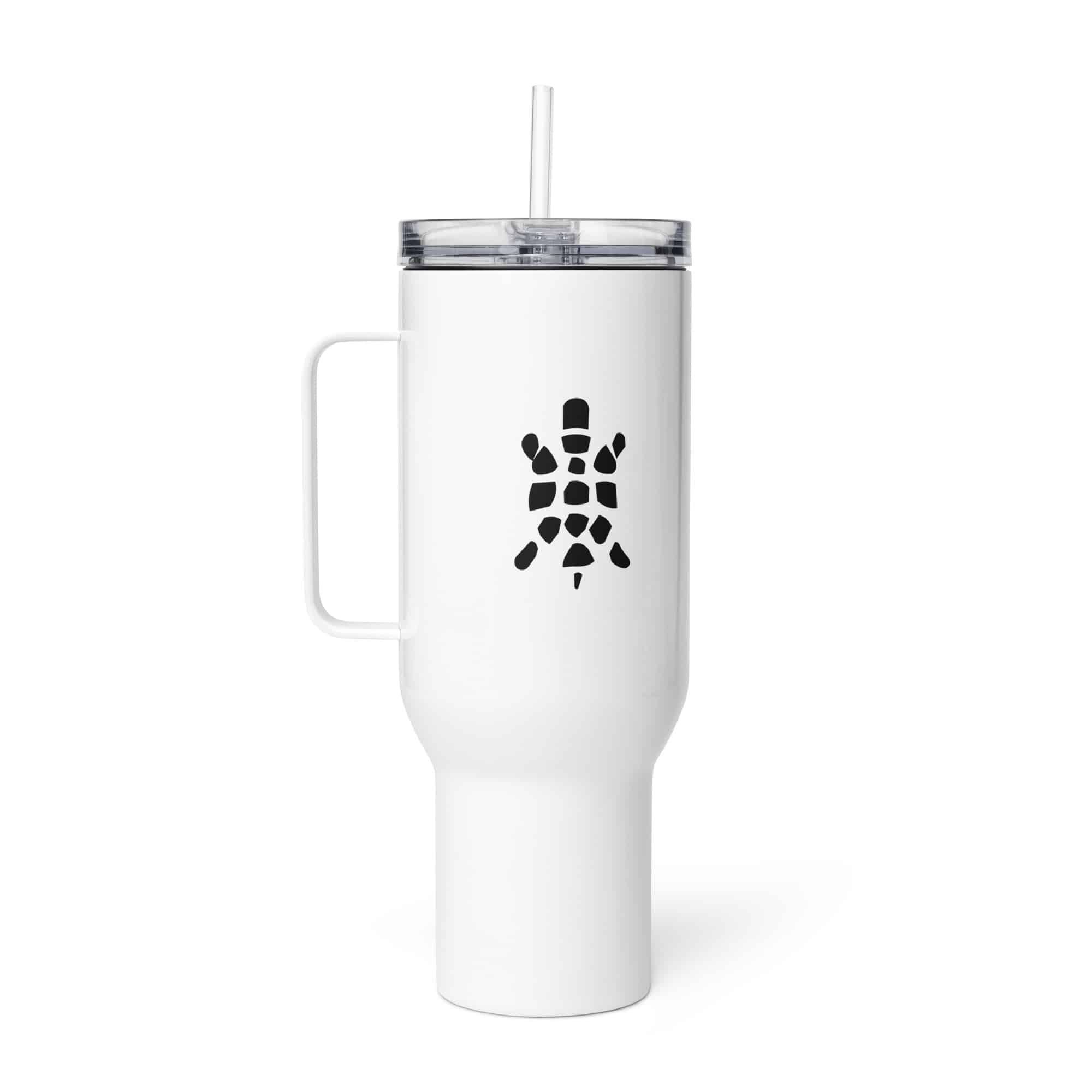 Sheltowee Trace Black Turtle Icon Travel Mug