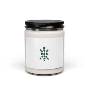 Turtle Icon Forest Green Soy Wax Candle - 9oz - Main