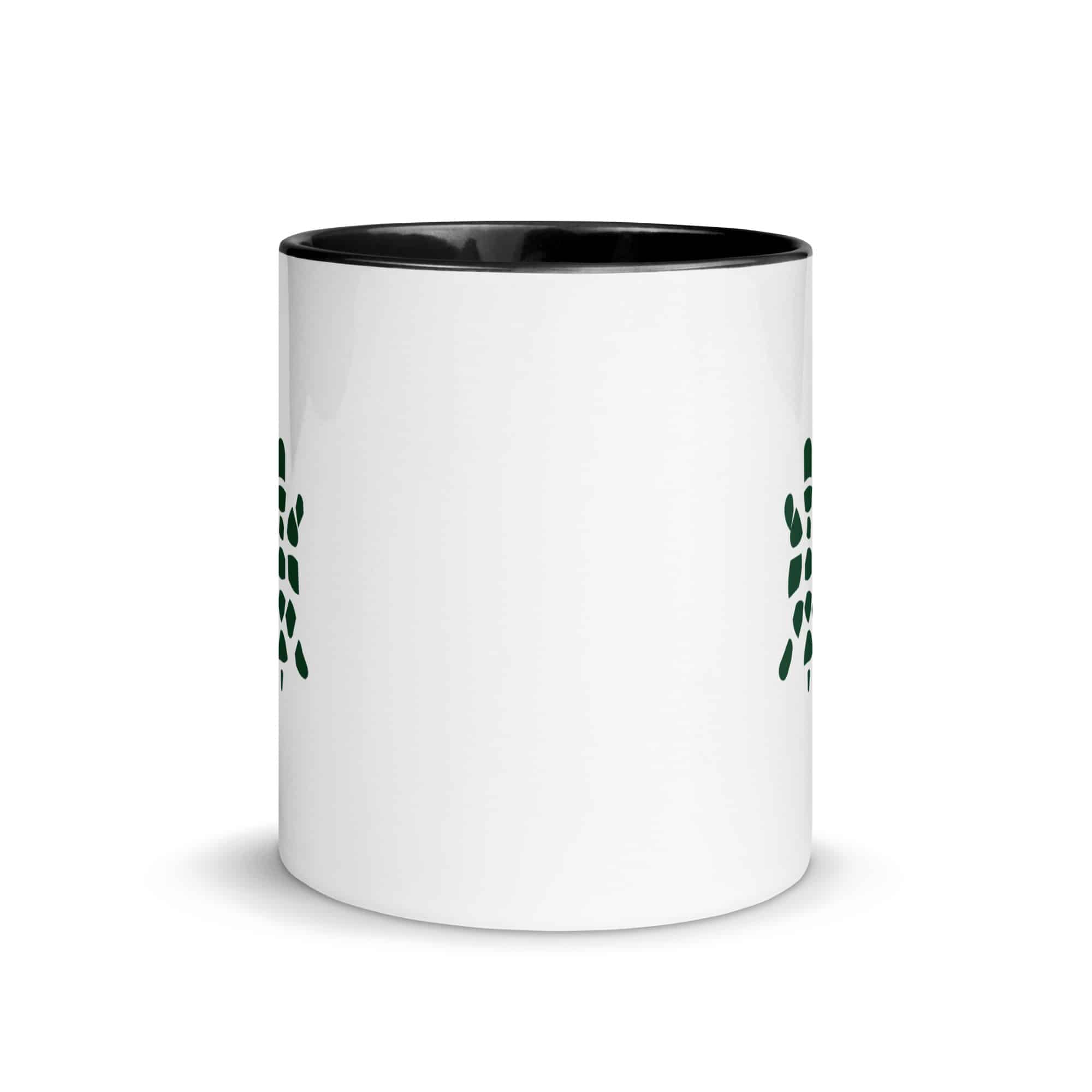 Forest Green Sheltowee Inspired Turtle Icon Color Inside Mug
