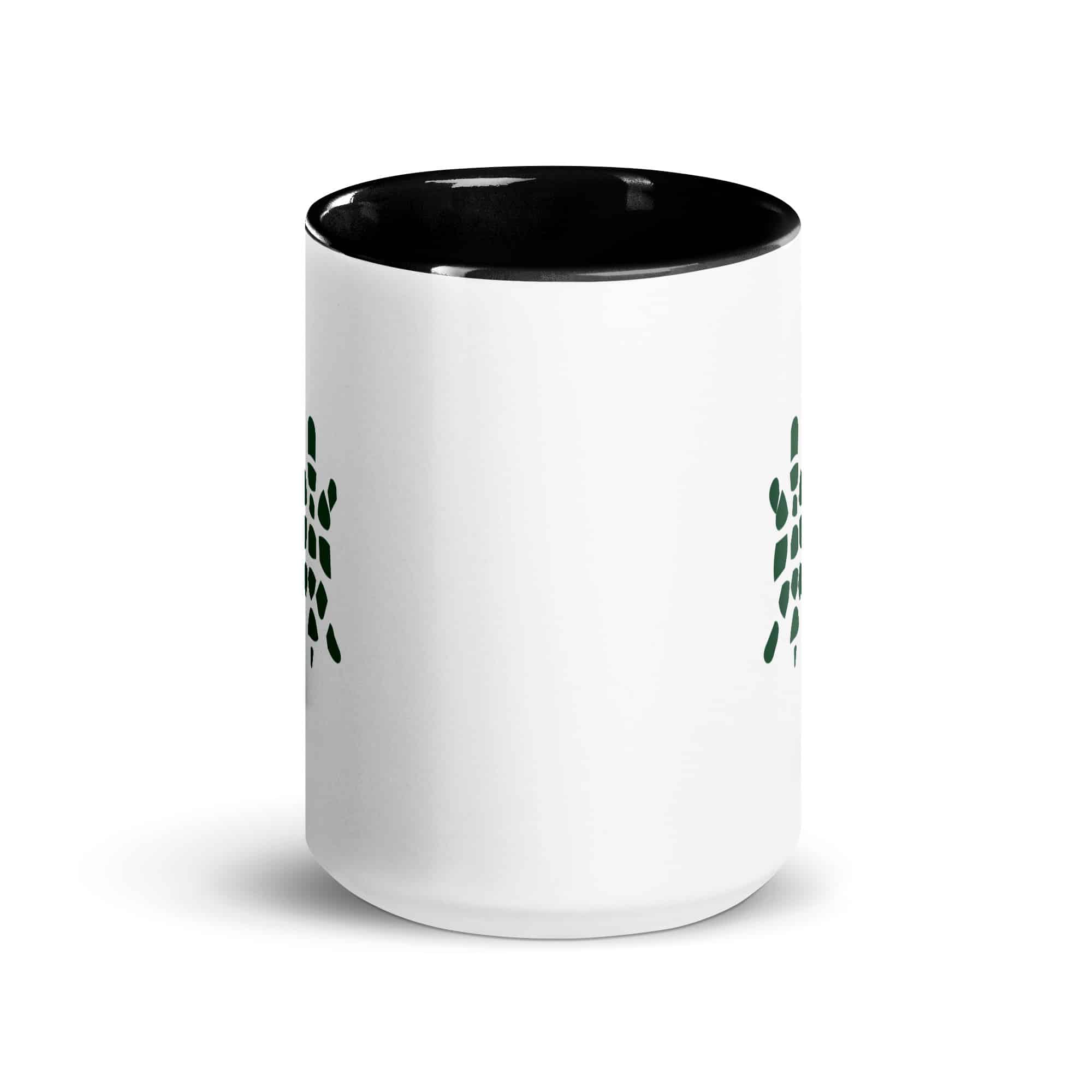Forest Green Sheltowee Inspired Turtle Icon Color Inside Mug