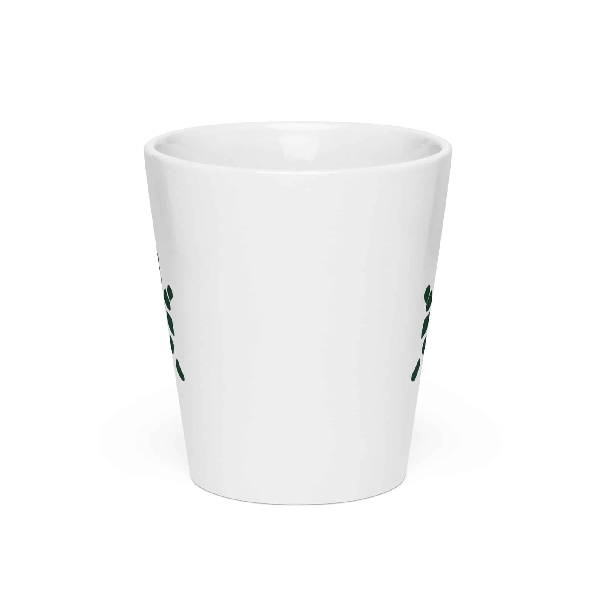 Sheltowee Trace Forest Green Turtle Icon Latte Mug