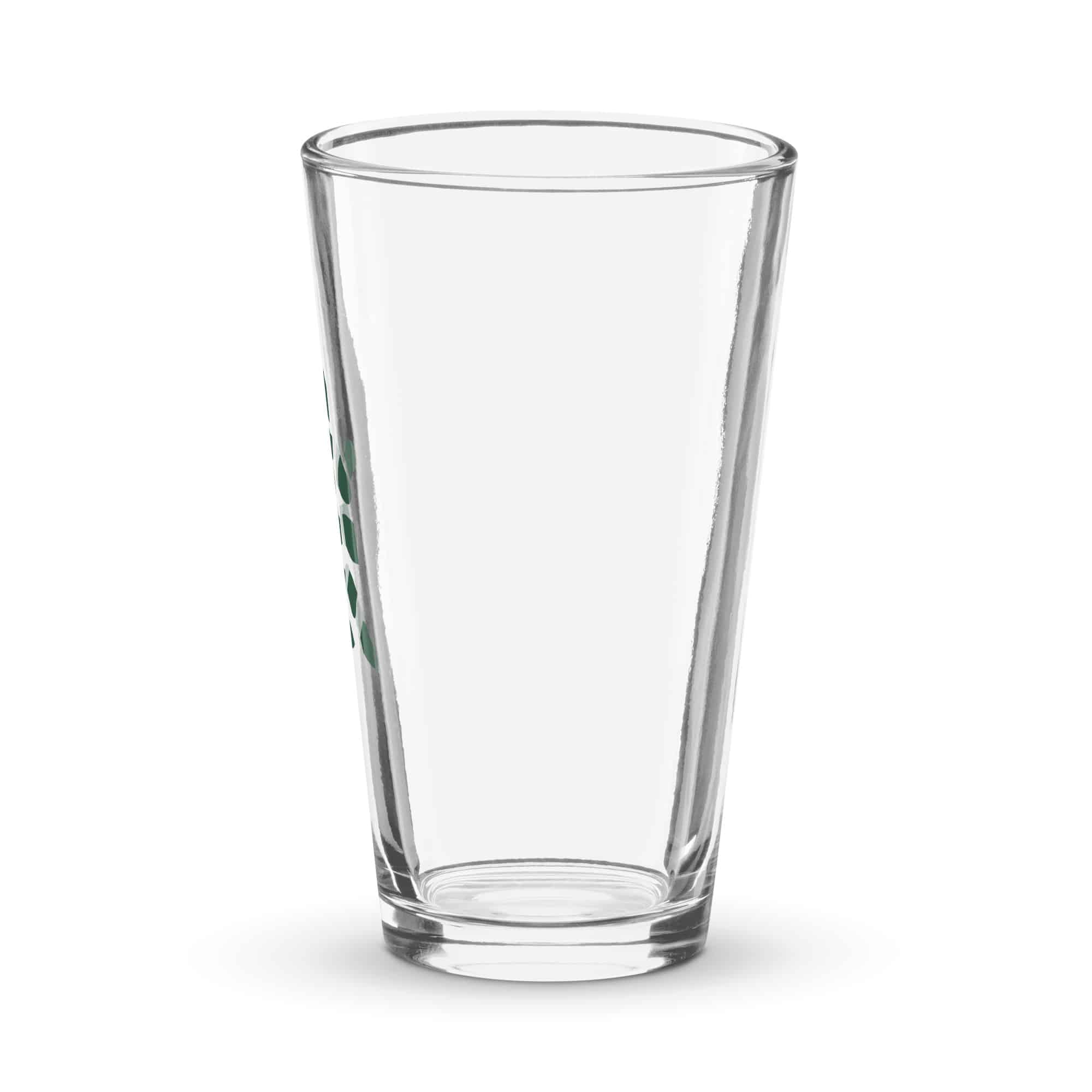 Forest Green Sheltowee Inspired Turtle Icon Pint Glass