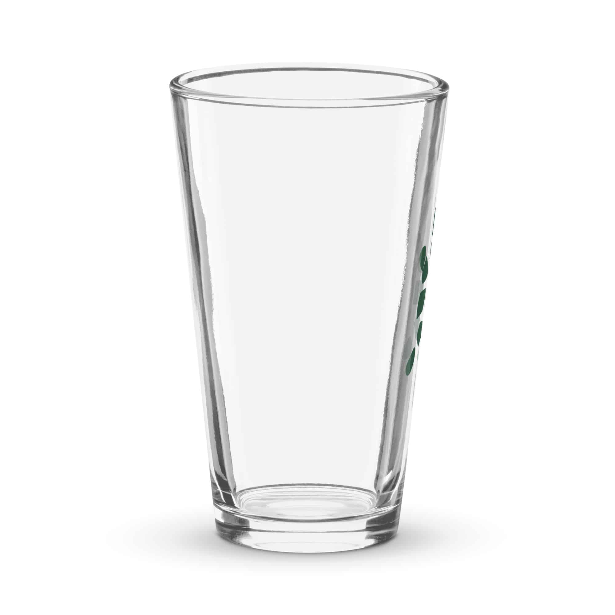 Forest Green Sheltowee Inspired Turtle Icon Pint Glass