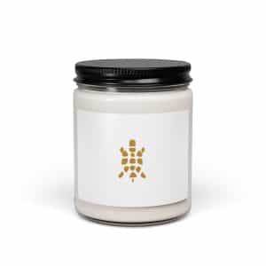 Turtle Icon Gold Soy Wax Candle - 9oz - Main