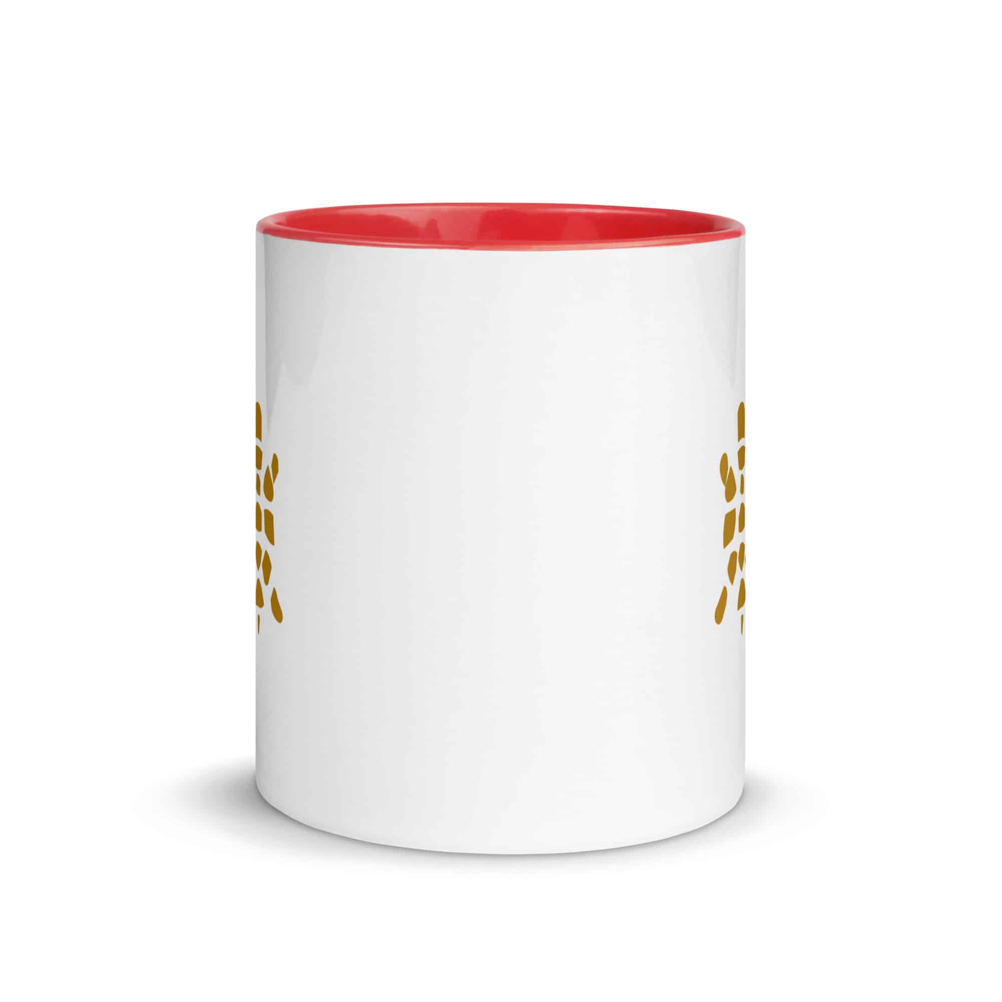 Gold Sheltowee Inspired Turtle Icon Color Inside Mug