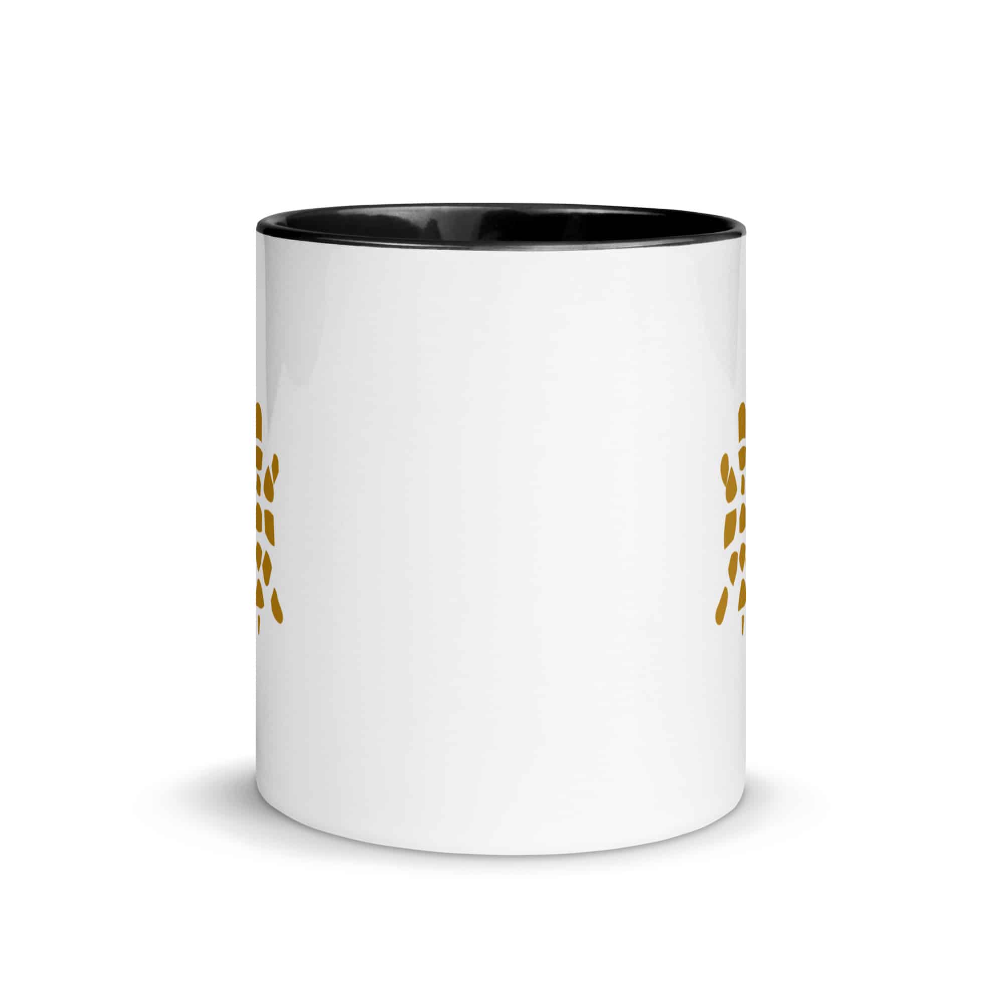 Gold Sheltowee Inspired Turtle Icon Color Inside Mug